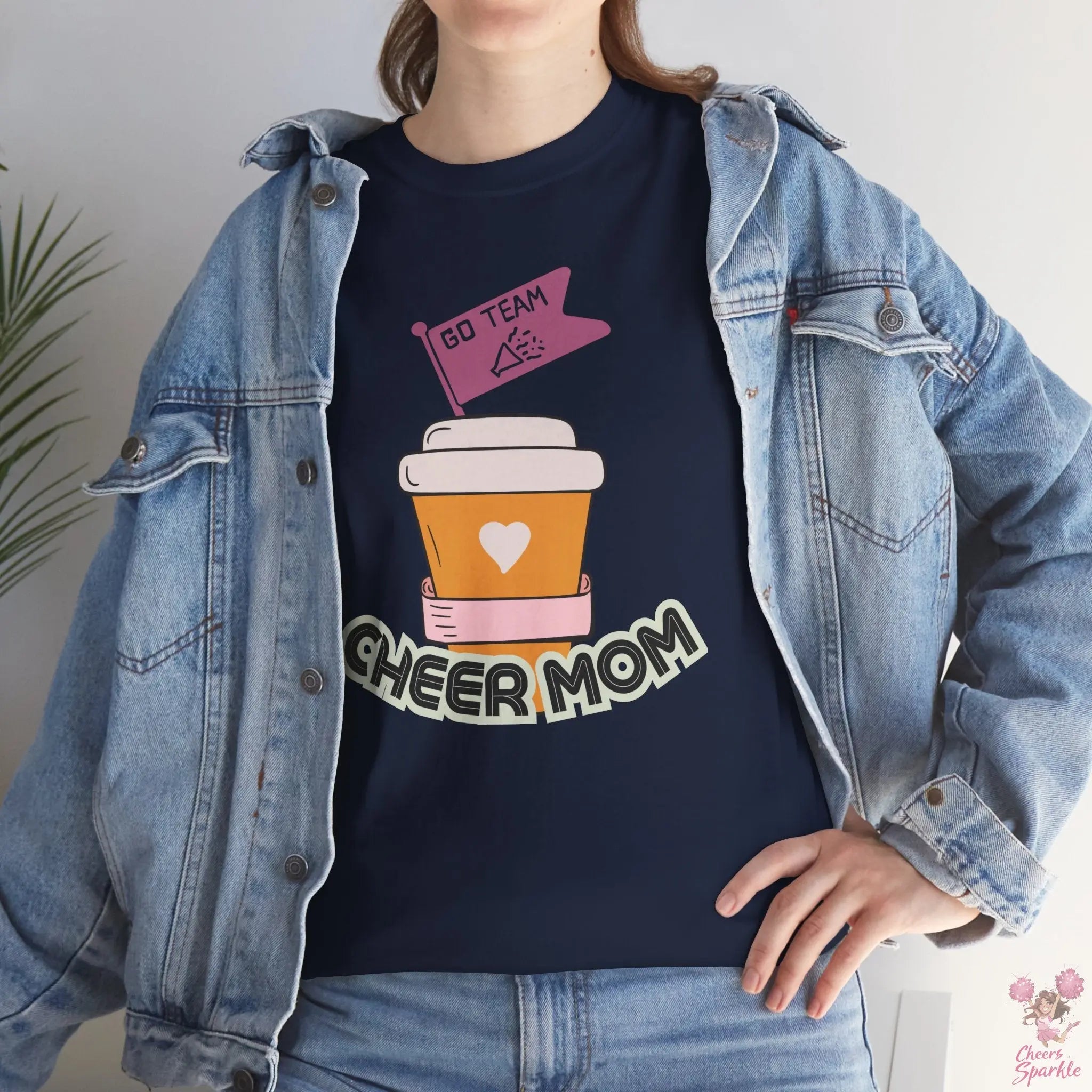 Cheer Mom T-Shirt Printify
