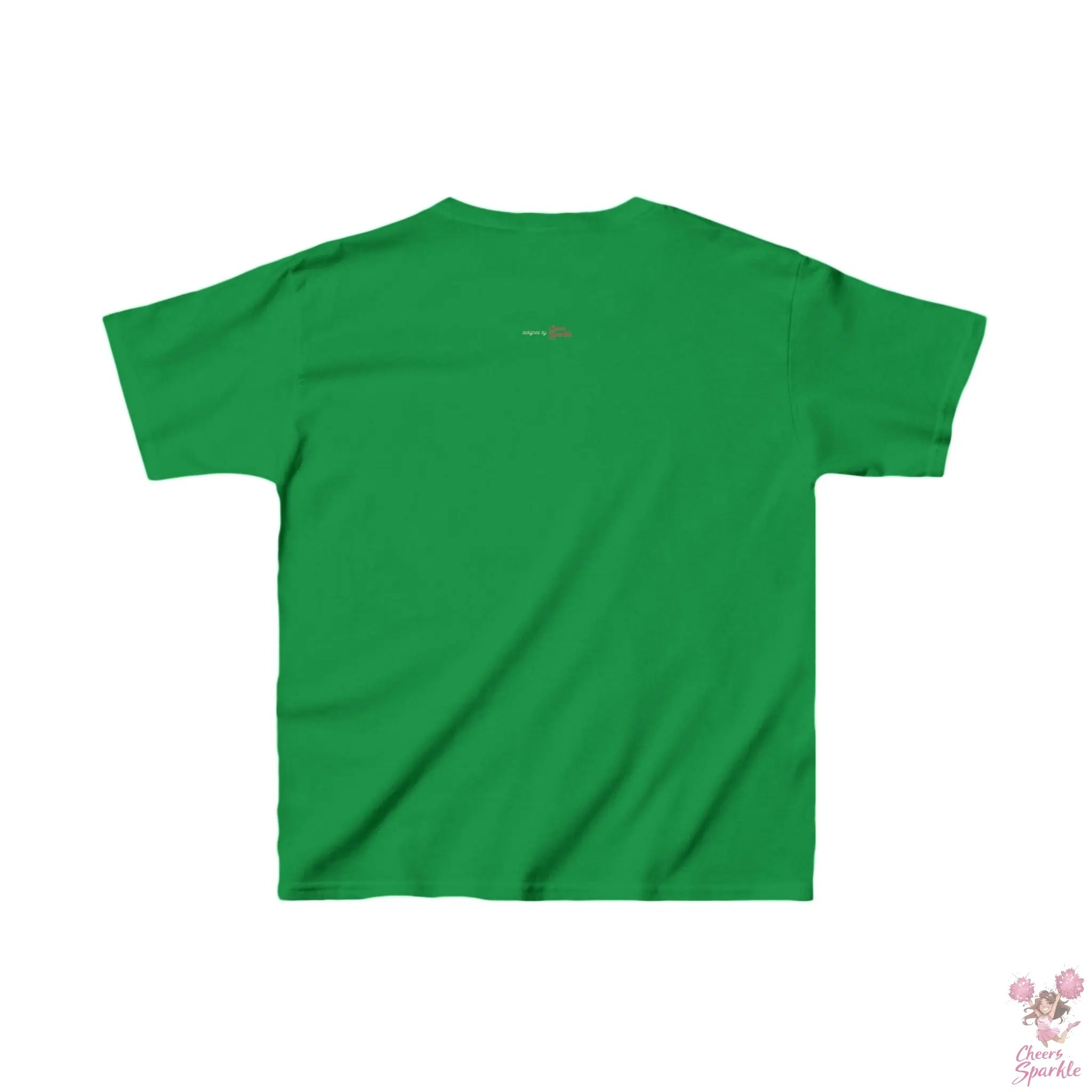 Kids Baumwoll T-Shirt "Straight Outta Cheer Practice" Cheers and Sparkle