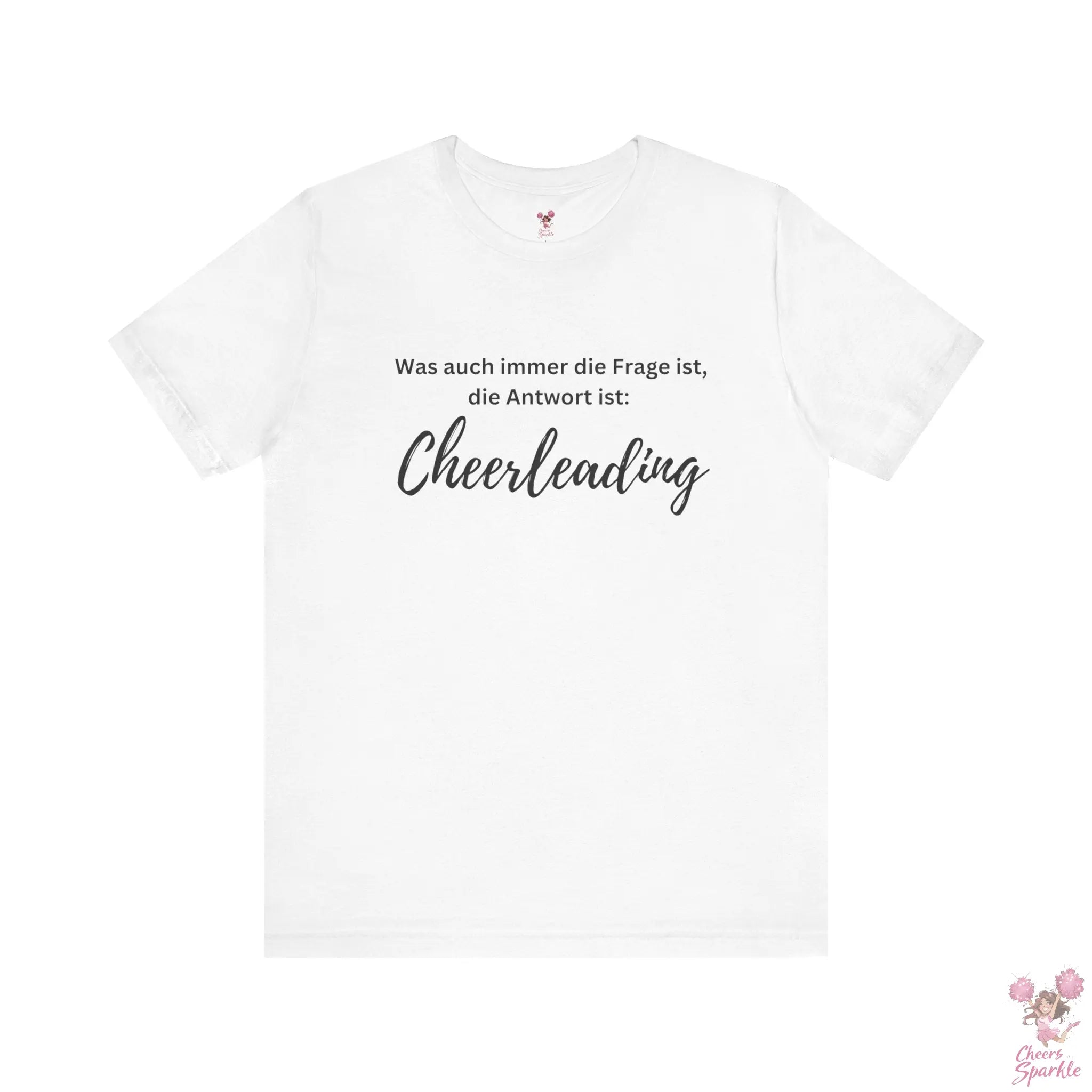 Tshirt - frecher Spruch für Cheerleader Cheers and Sparkle