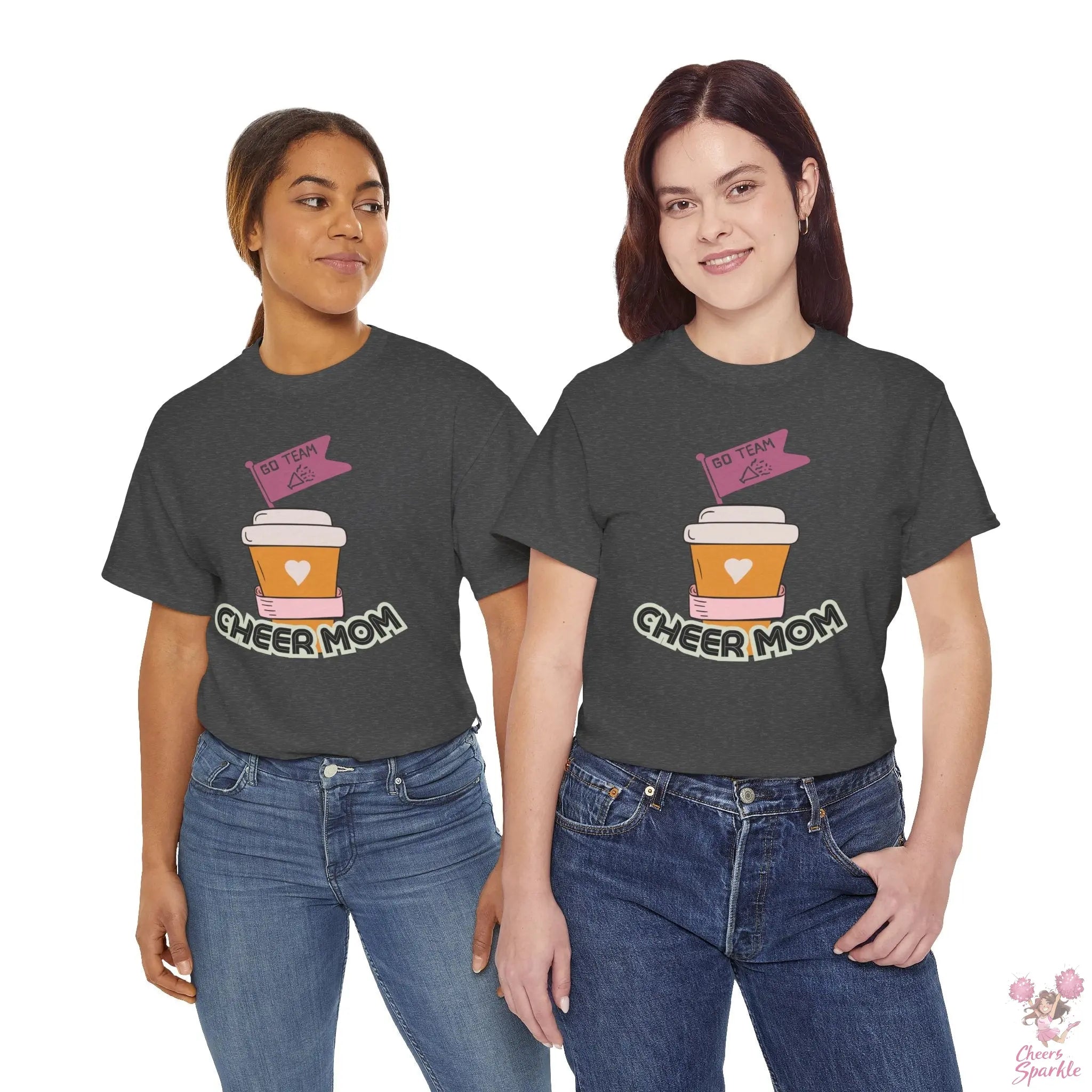 Cheer Mom T-Shirt Printify