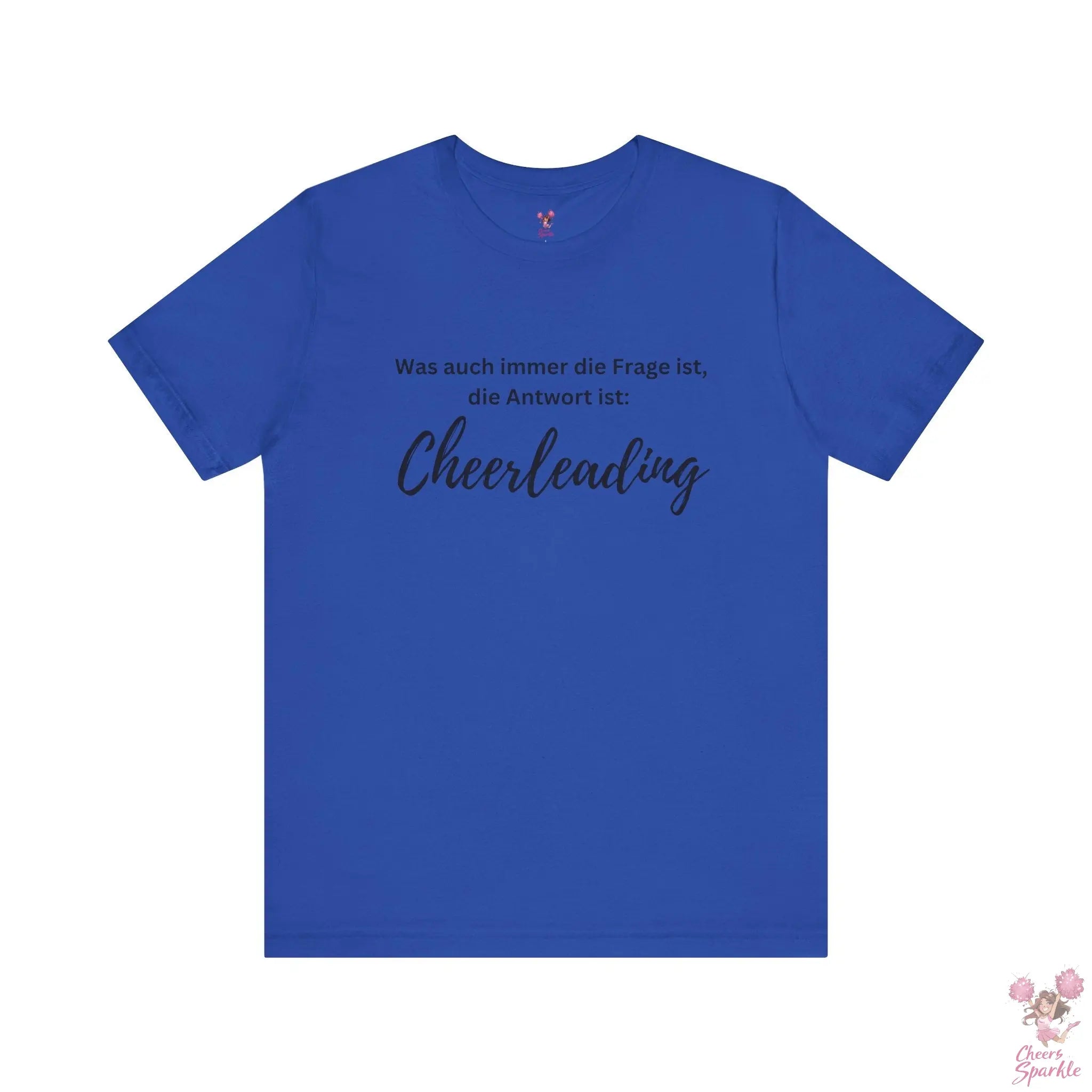 Tshirt - frecher Spruch für Cheerleader Cheers and Sparkle