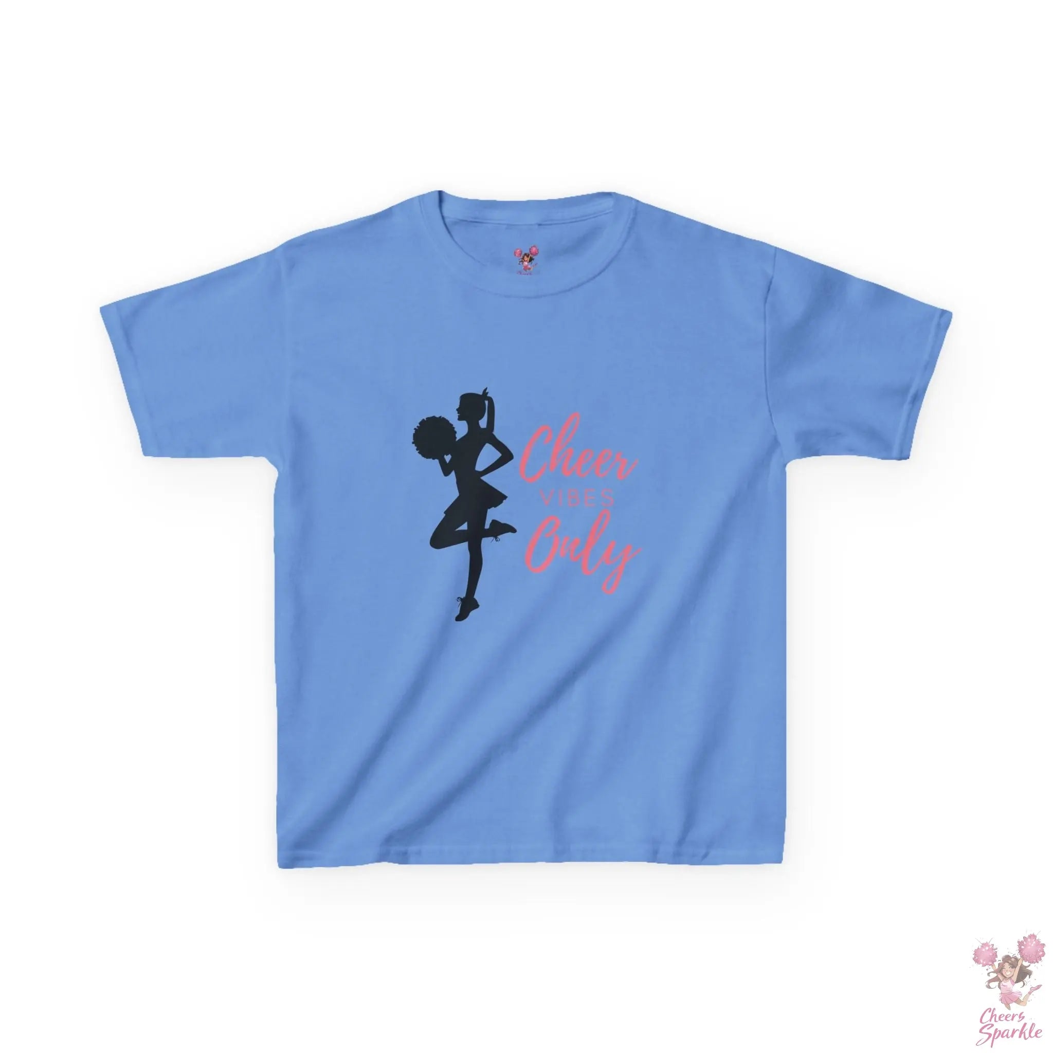 Kids "Cheer Vibes Only" T-Shirt Printify