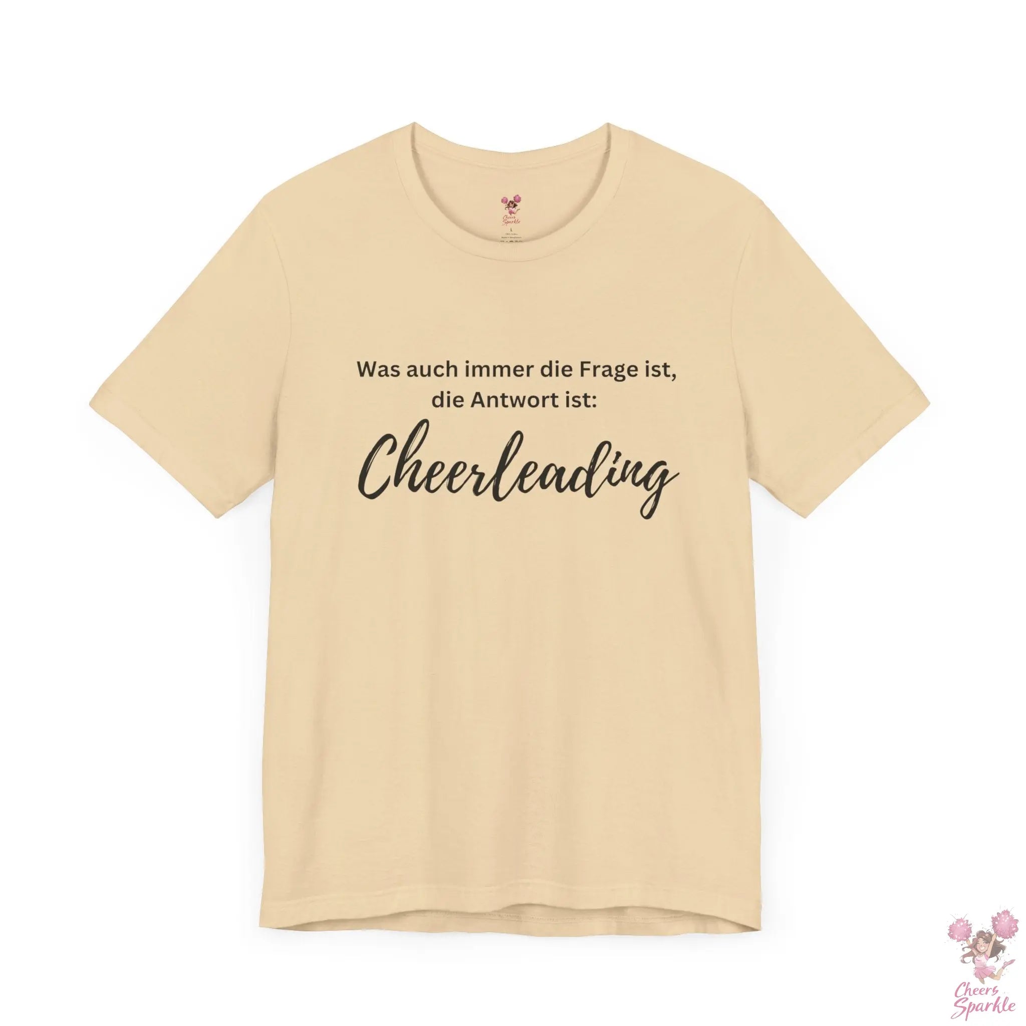 Tshirt - frecher Spruch für Cheerleader Cheers and Sparkle