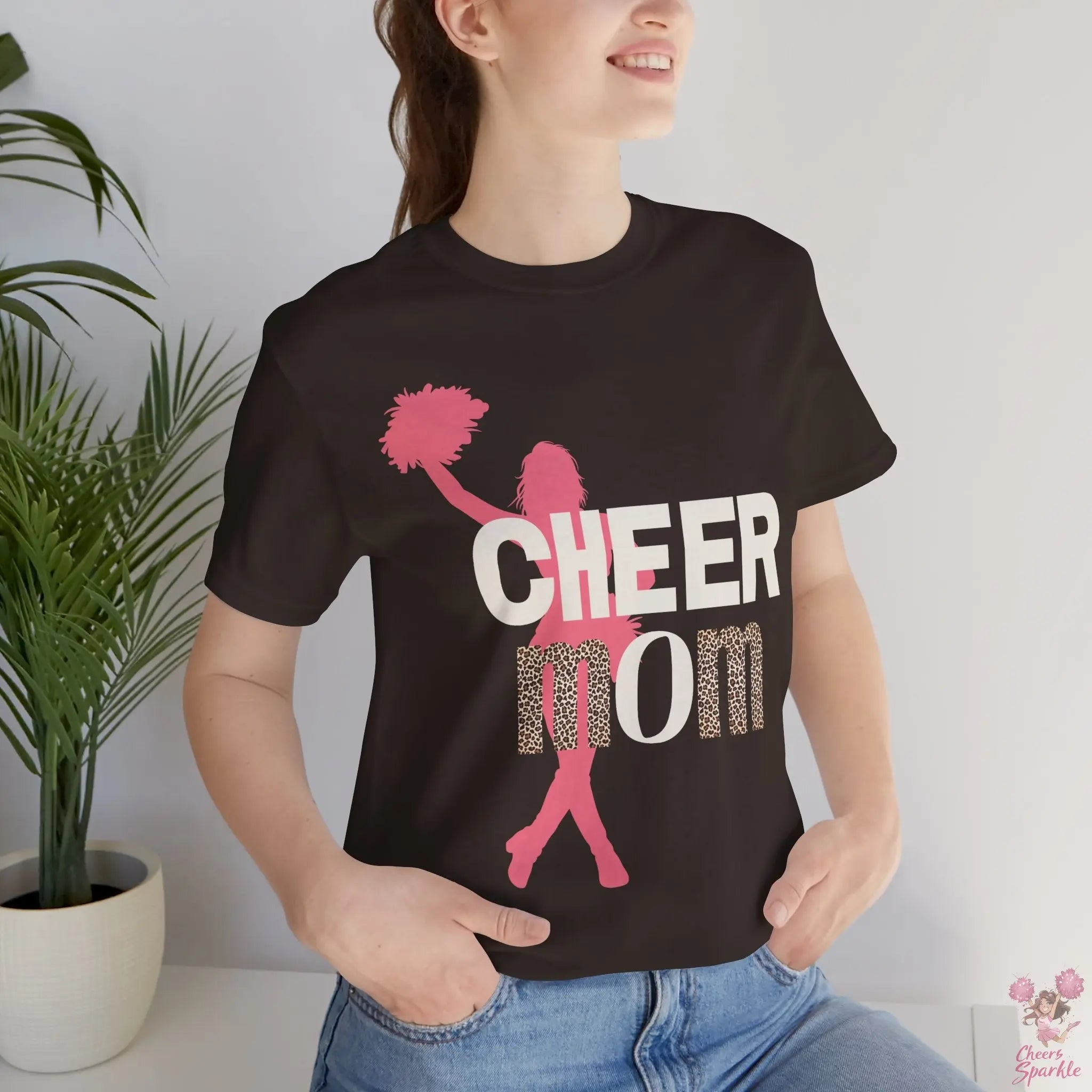 Cheer Mom T-Shirt Cheers and Sparkle