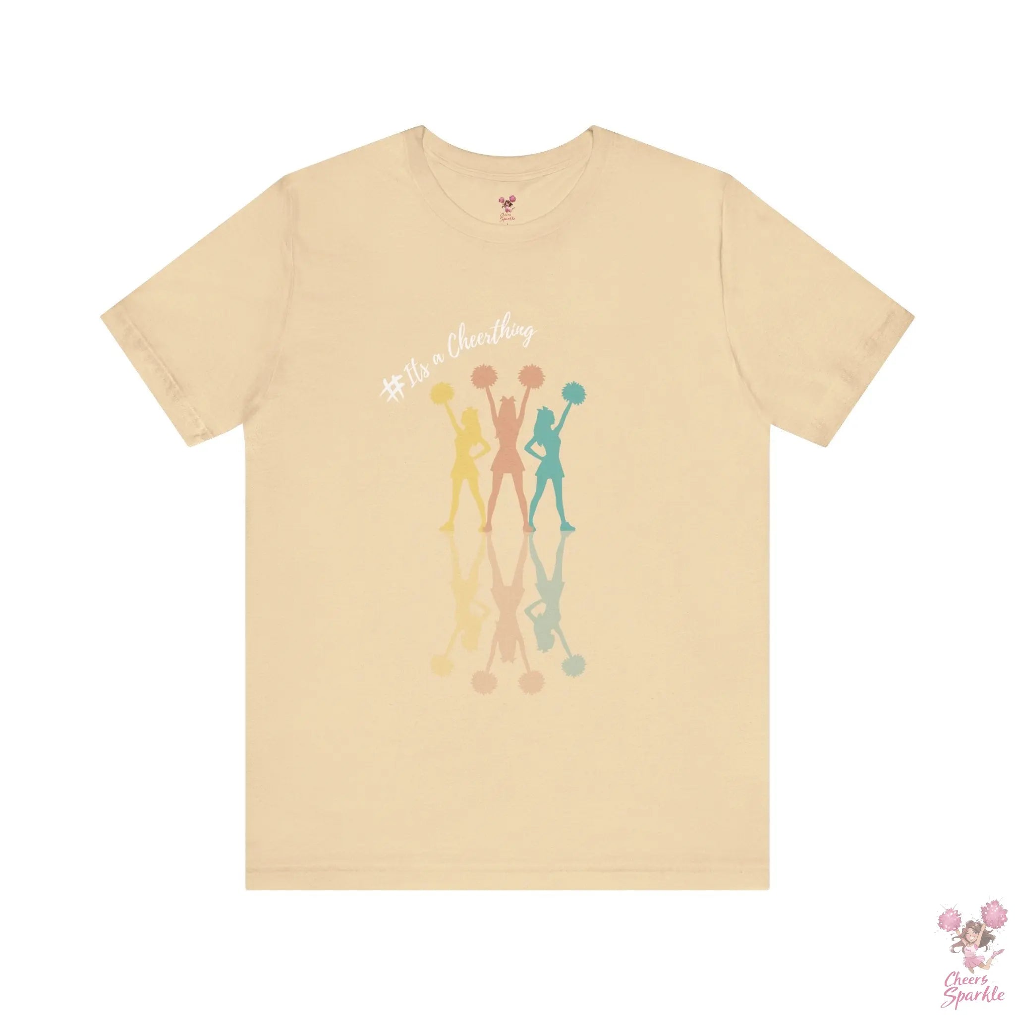 Cheerleader Silhouettes T-Shirt"#Its a Cheerthing" Cheers and Sparkle