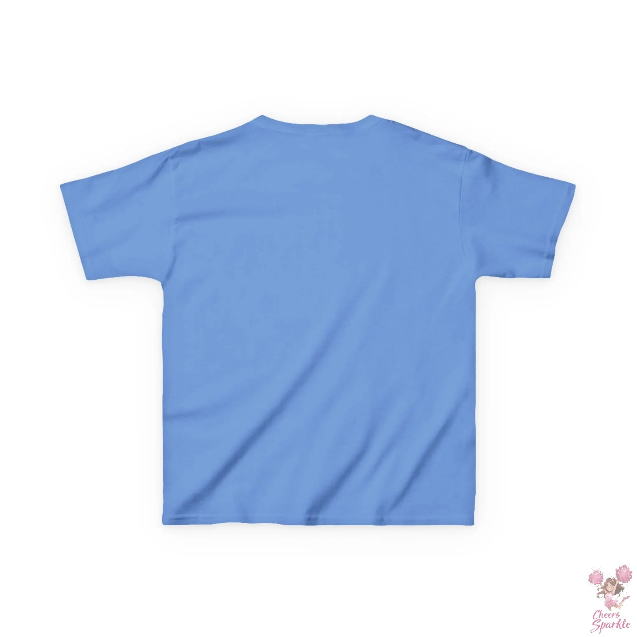 Kids T-Shirt mit einer Silhouette einer Cheerleaderin Printify