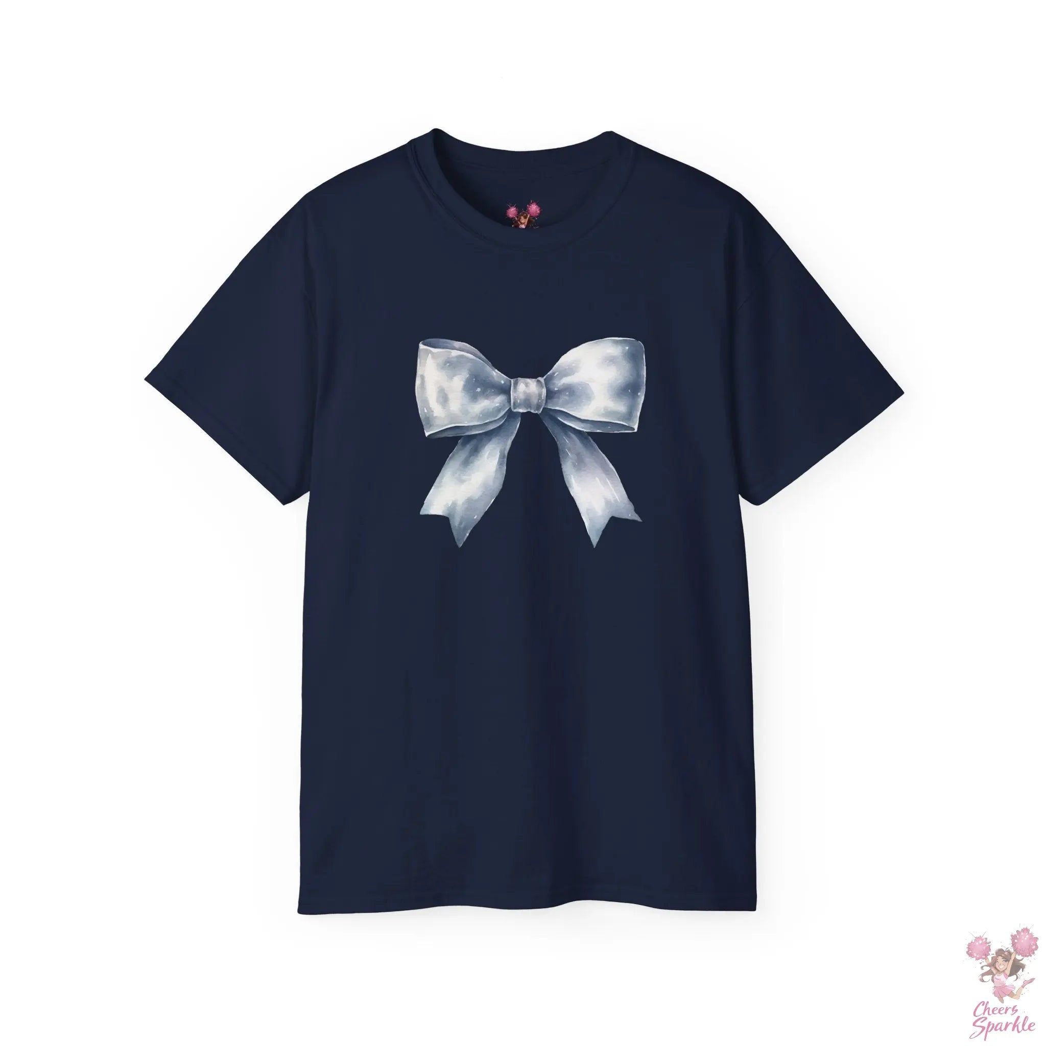 T-Shirt mit Bow Cheers and Sparkle