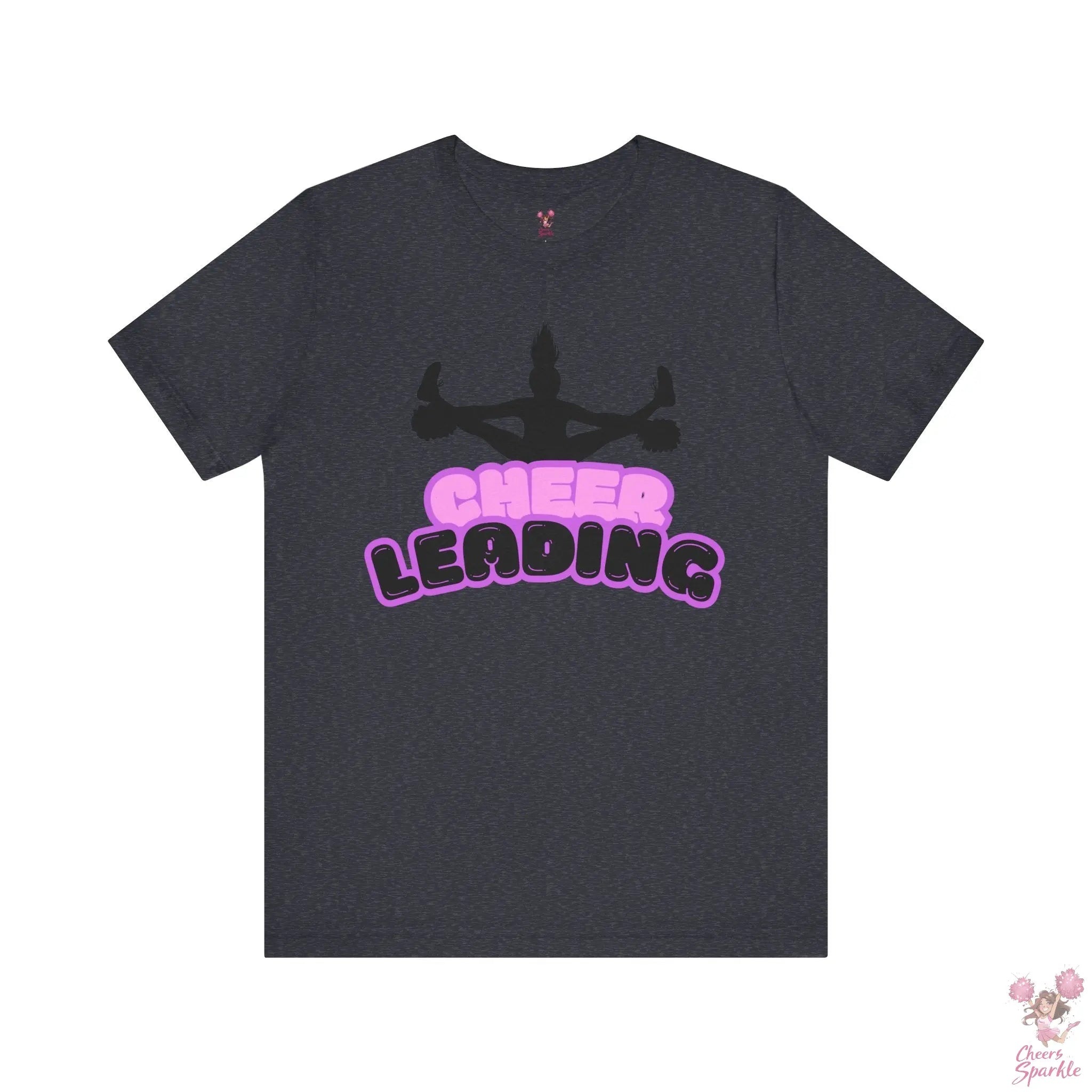 Cheerleader T-Shirt Flyer Motiv Cheers and Sparkle