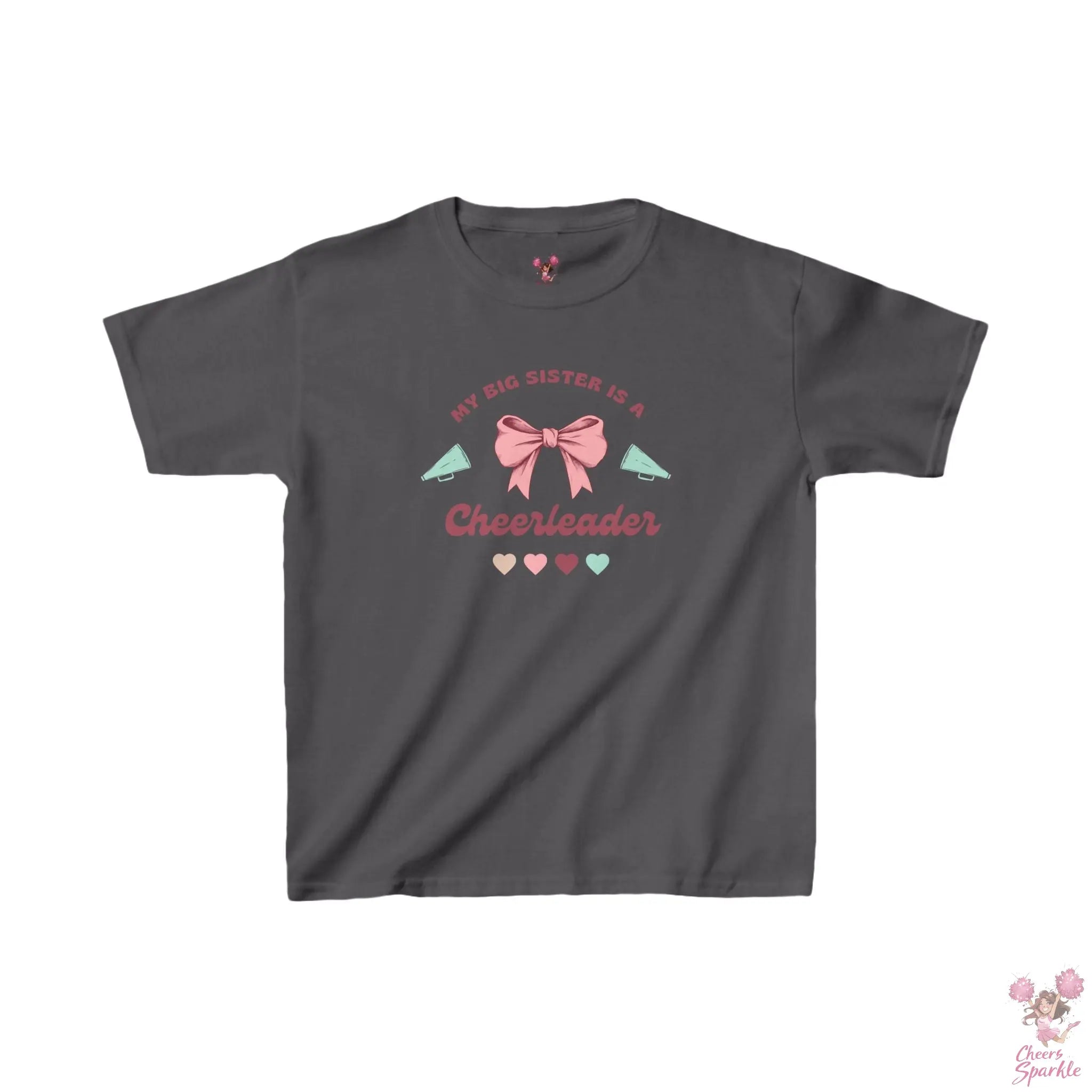 Kinder T-Shirt „My Big Sister is a Cheerleader“ - Cheers and Sparkle