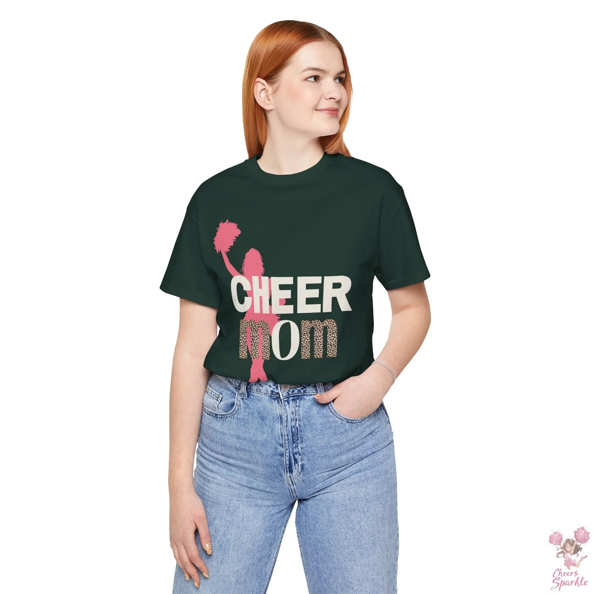 Cheer Mom T-Shirt Cheers and Sparkle
