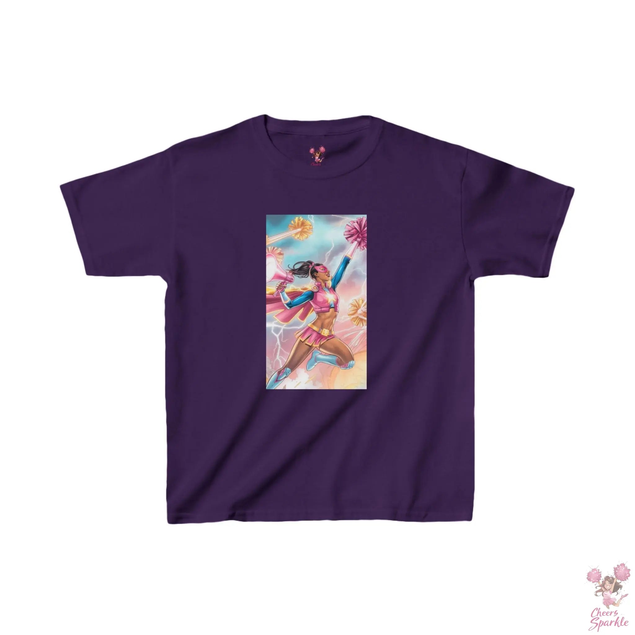 Superhelden Kinder T-Shirt Cheers and Sparkle