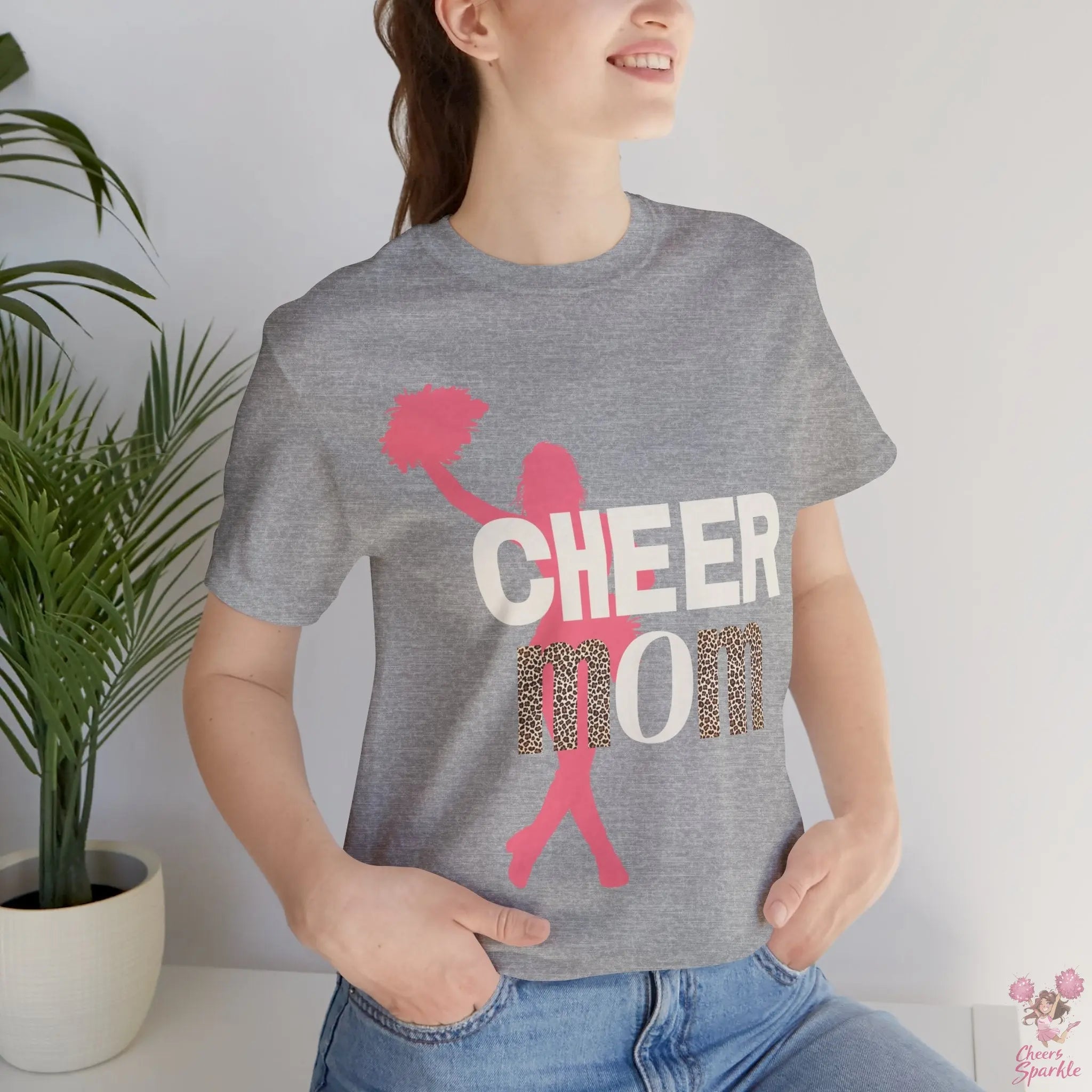 Cheer Mom T-Shirt Cheers and Sparkle
