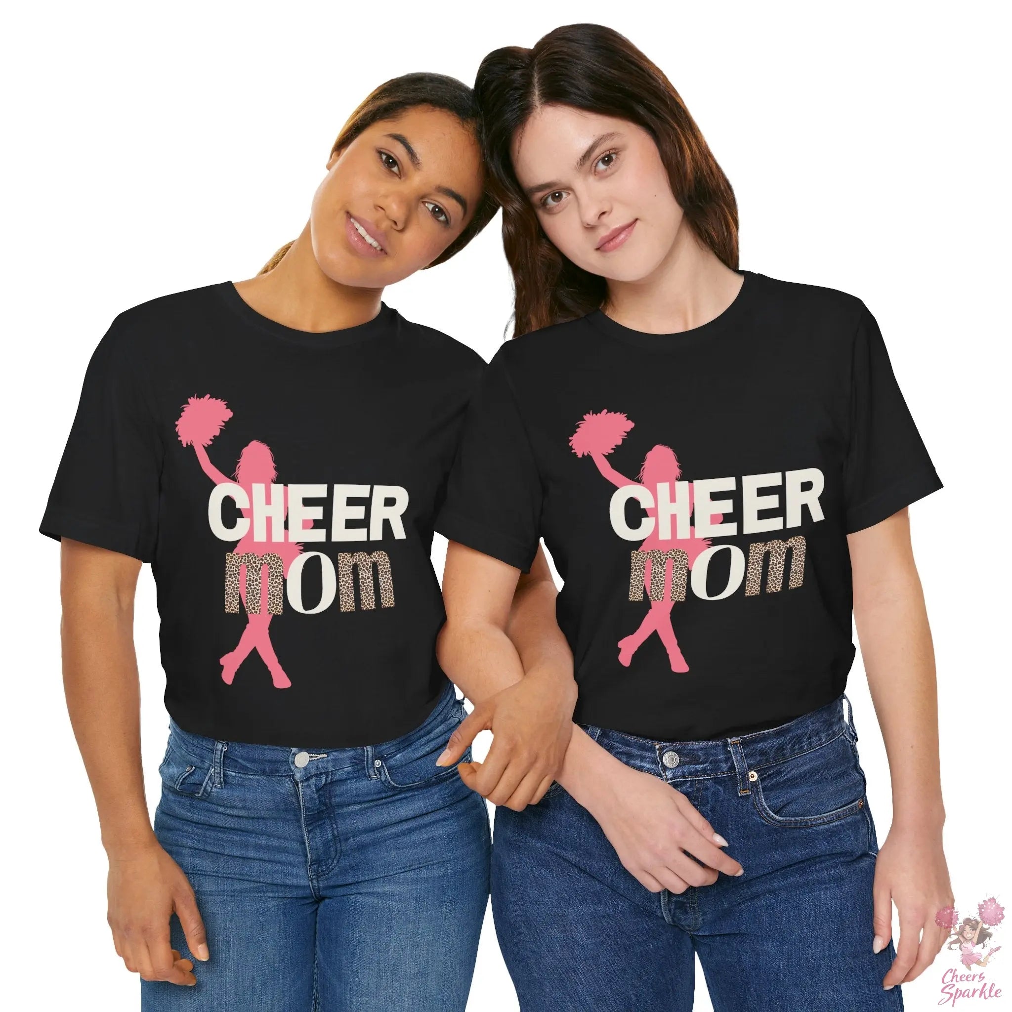 Cheer Mom T-Shirt Cheers and Sparkle
