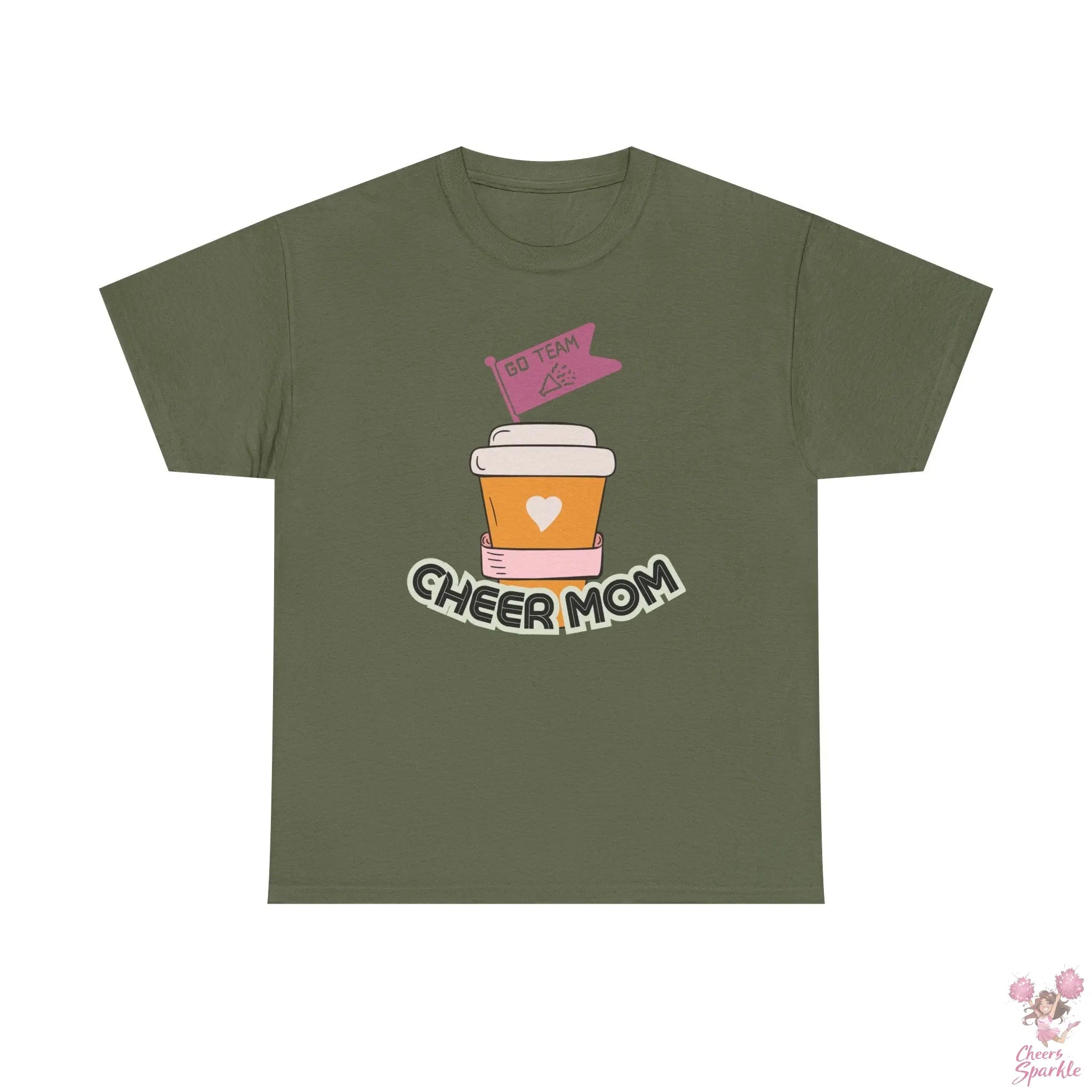 Cheer Mom T-Shirt Printify