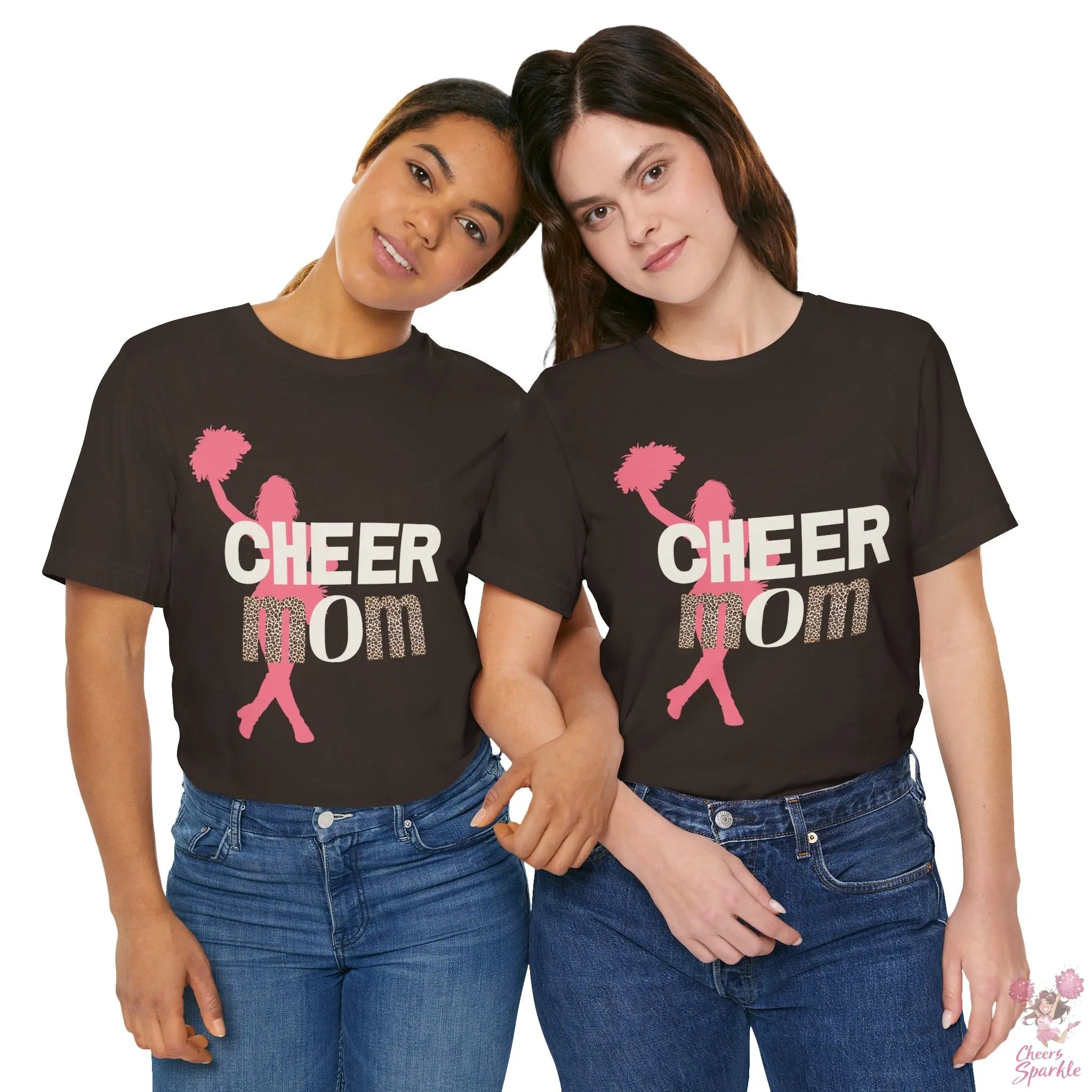 Cheer Mom T-Shirt Cheers and Sparkle