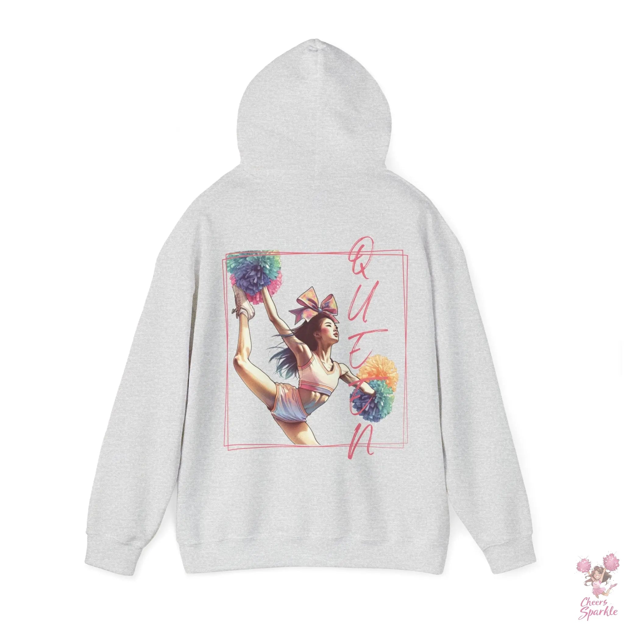 Stylische Cheerleader-Hoodie Cheers and Sparkle