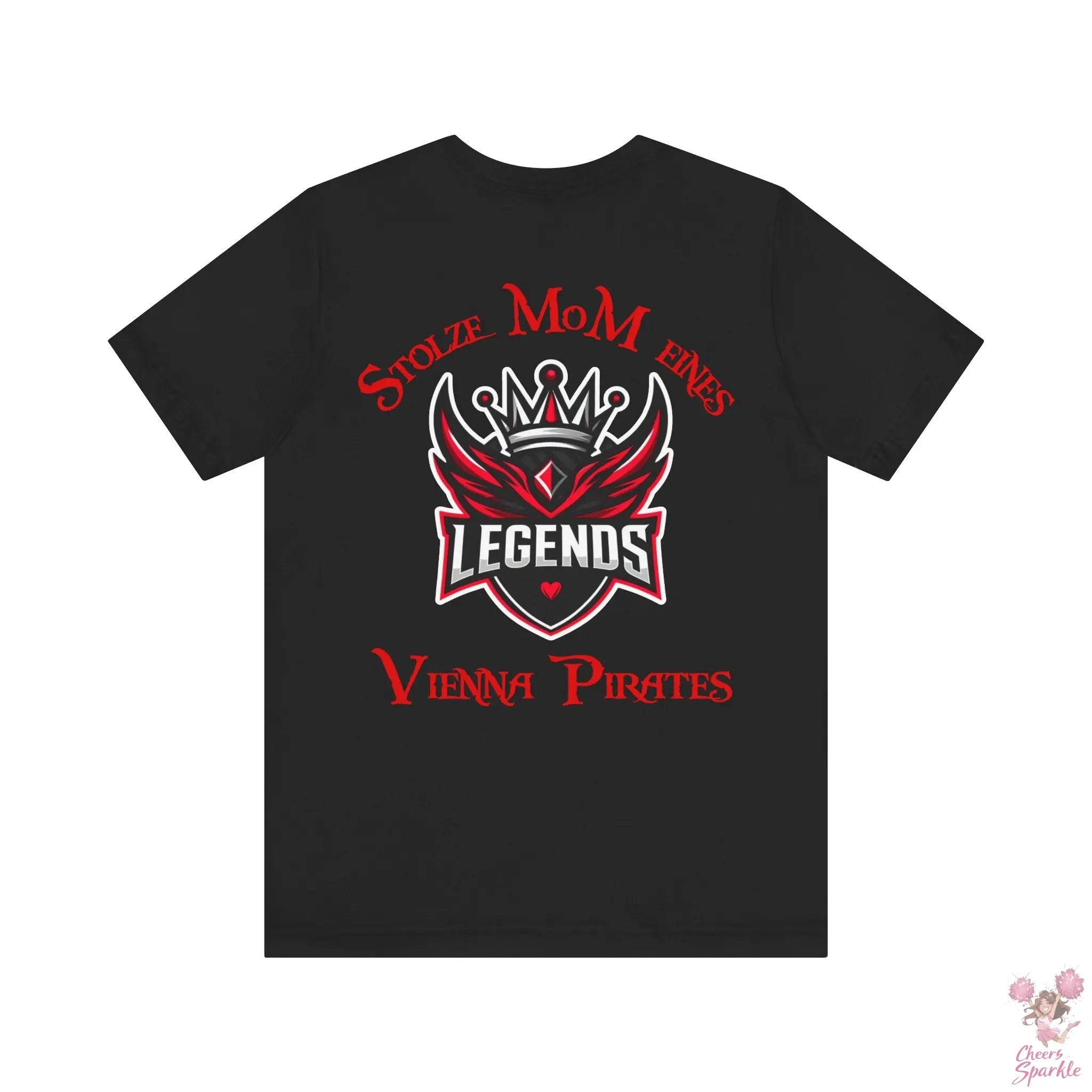 Vienna Pirates -  Stolze MoM eines Vienna Pirates Cheers and Sparkle