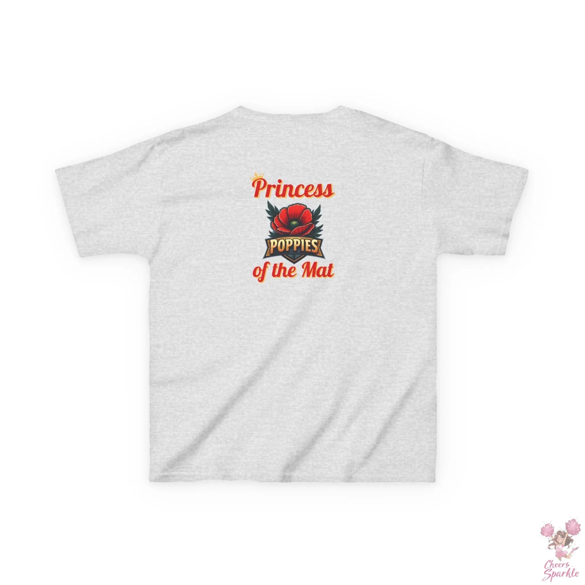 Invaders Poppies T-Shirt Princess of the Mat Cheers and Sparkle