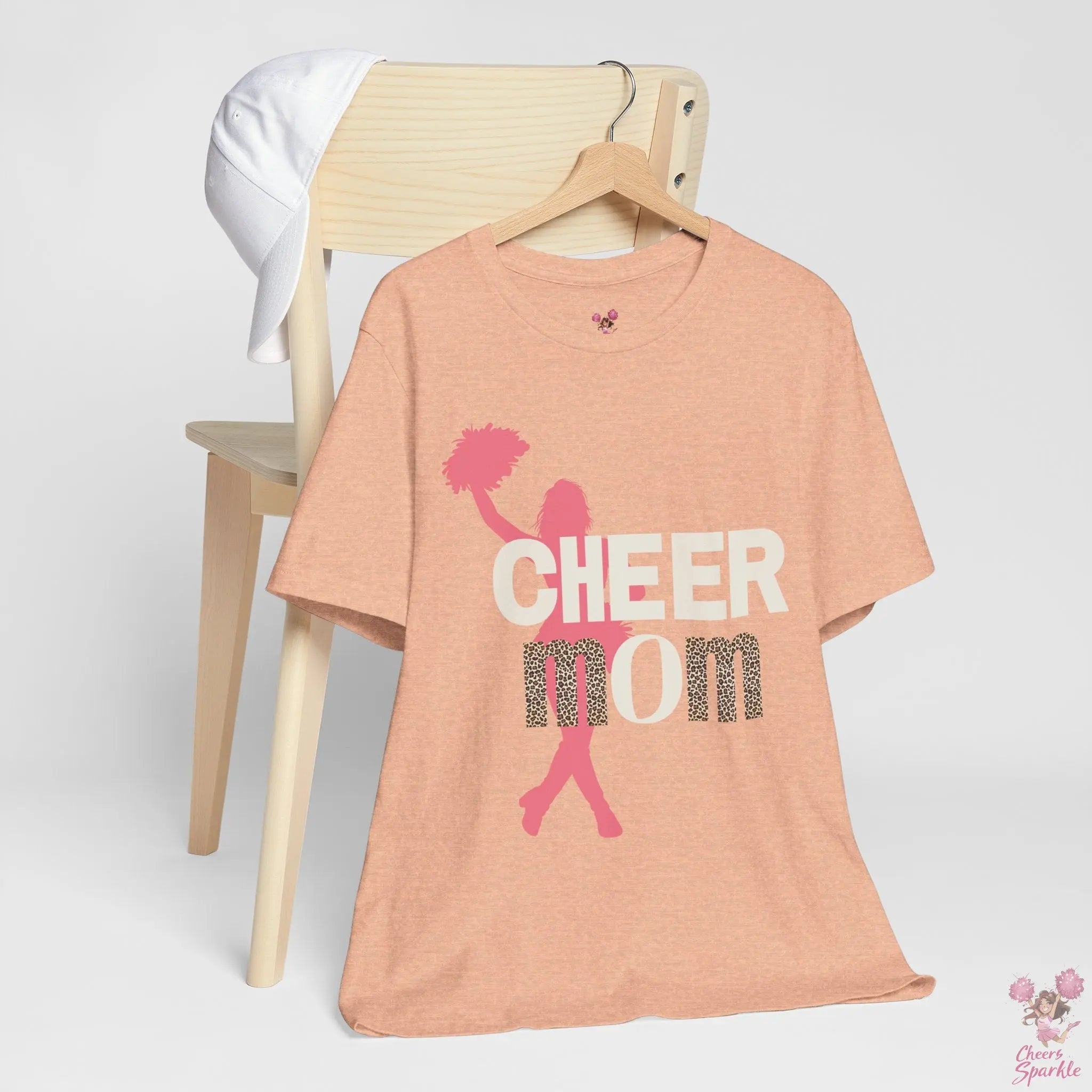 Cheer Mom T-Shirt Cheers and Sparkle