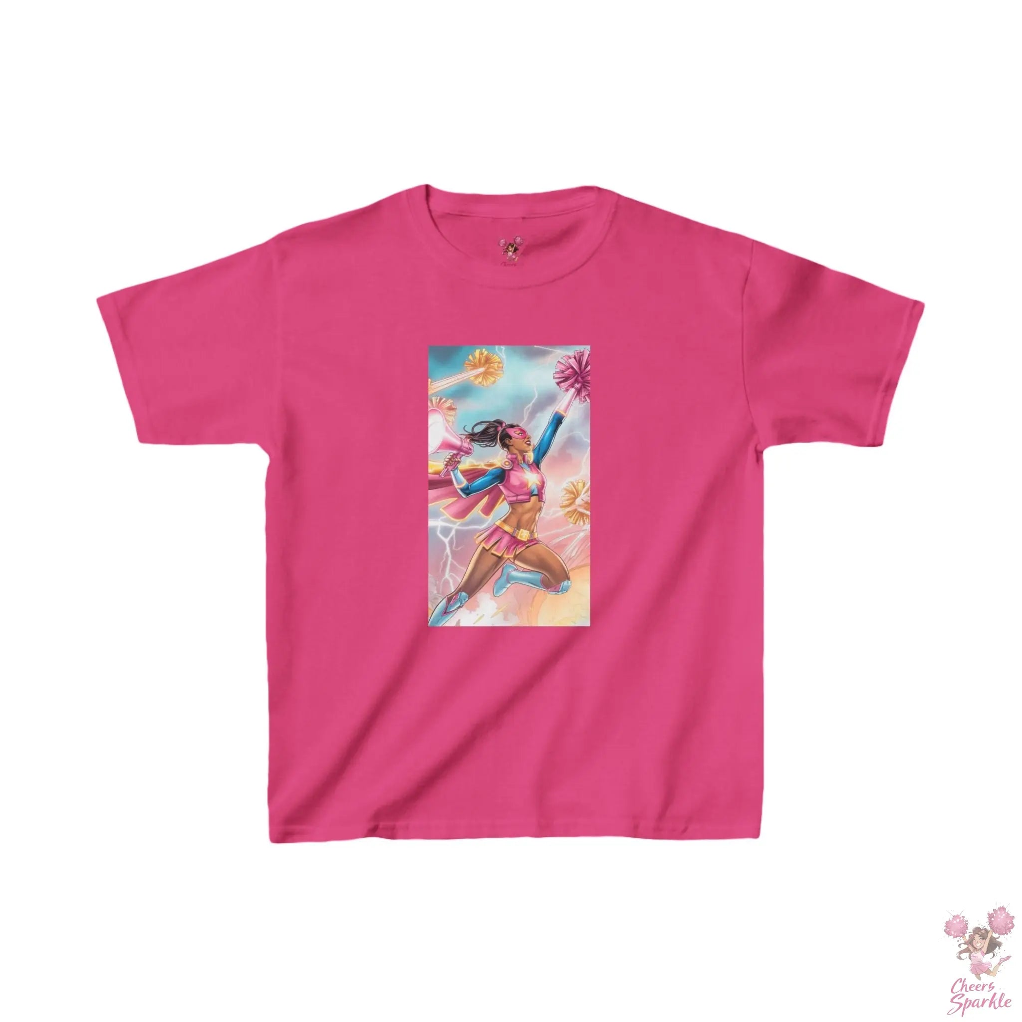 Superhelden Kinder T-Shirt Cheers and Sparkle