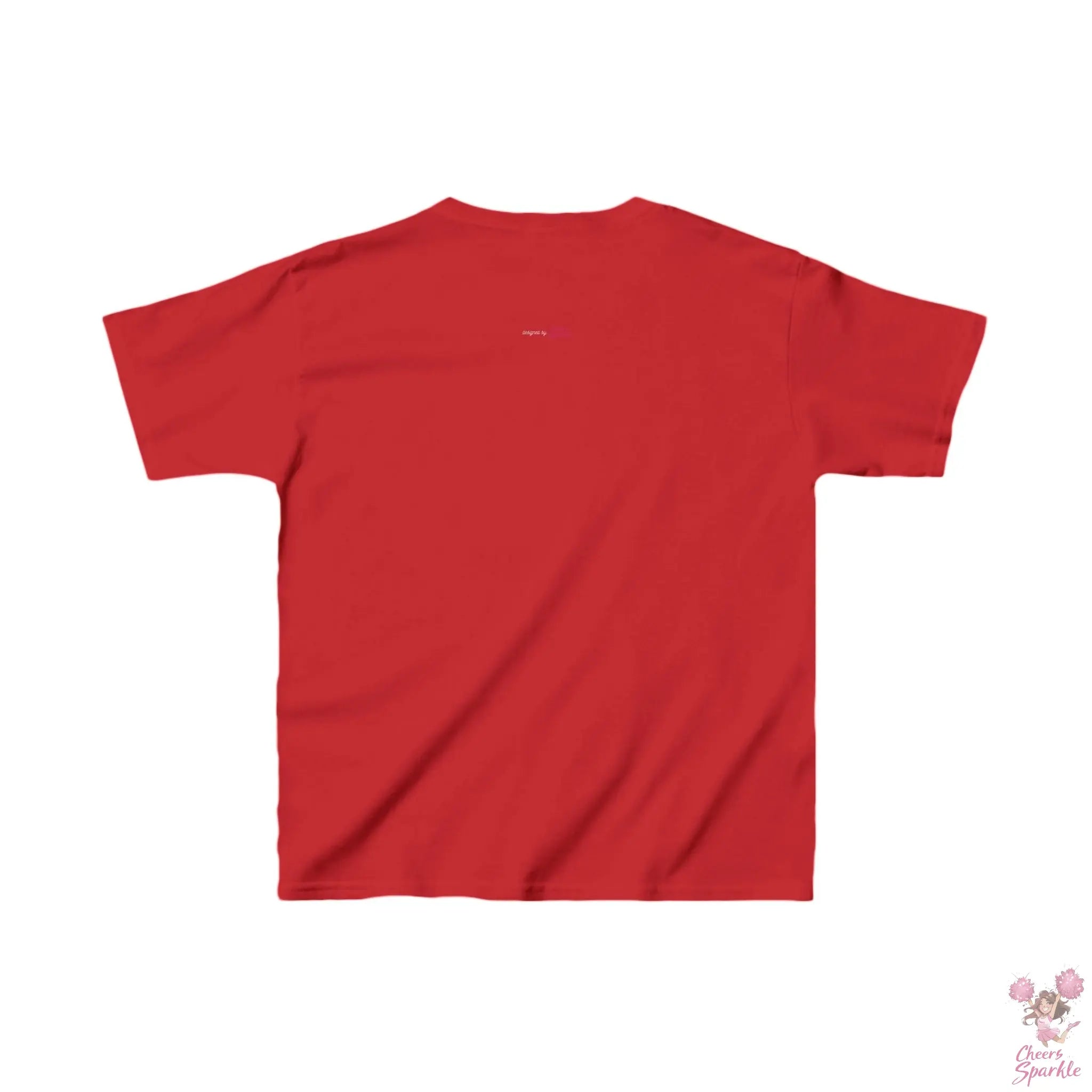 Kids Baumwoll T-Shirt "Straight Outta Cheer Practice" Cheers and Sparkle