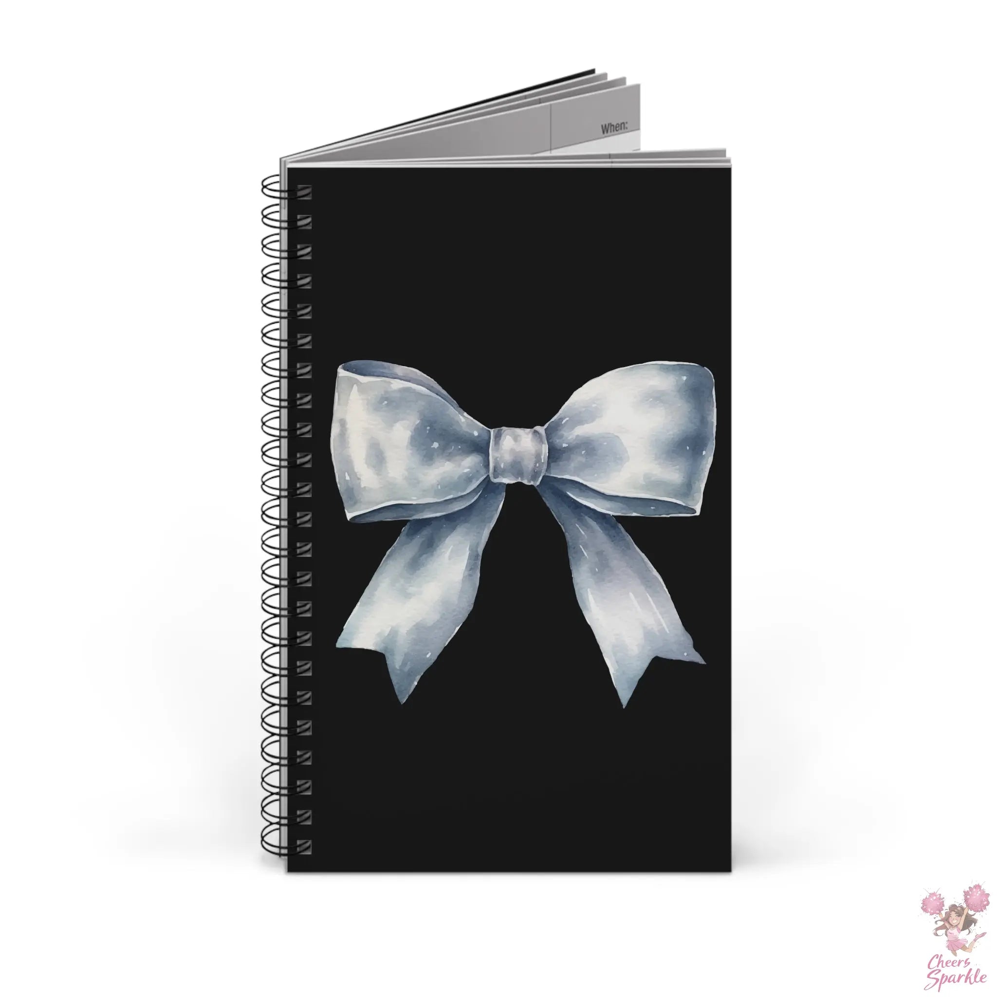 Notizbuch mit Bow Cheers and Sparkle