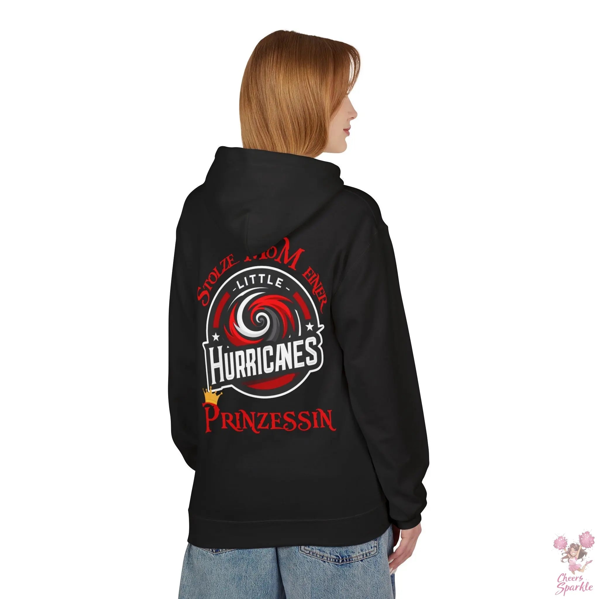 Vienna Pirates Hoodie - Stolze Mom einer Little Hurricane Prinzessin Cheers and Sparkle