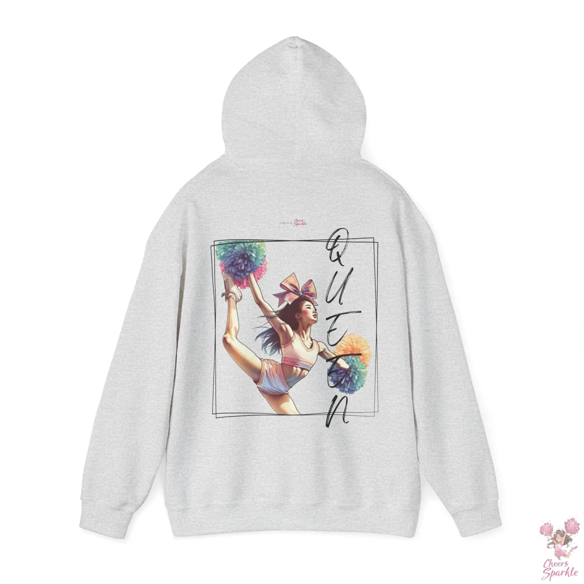 Stylische Cheerleader-Hoodie Cheers and Sparkle