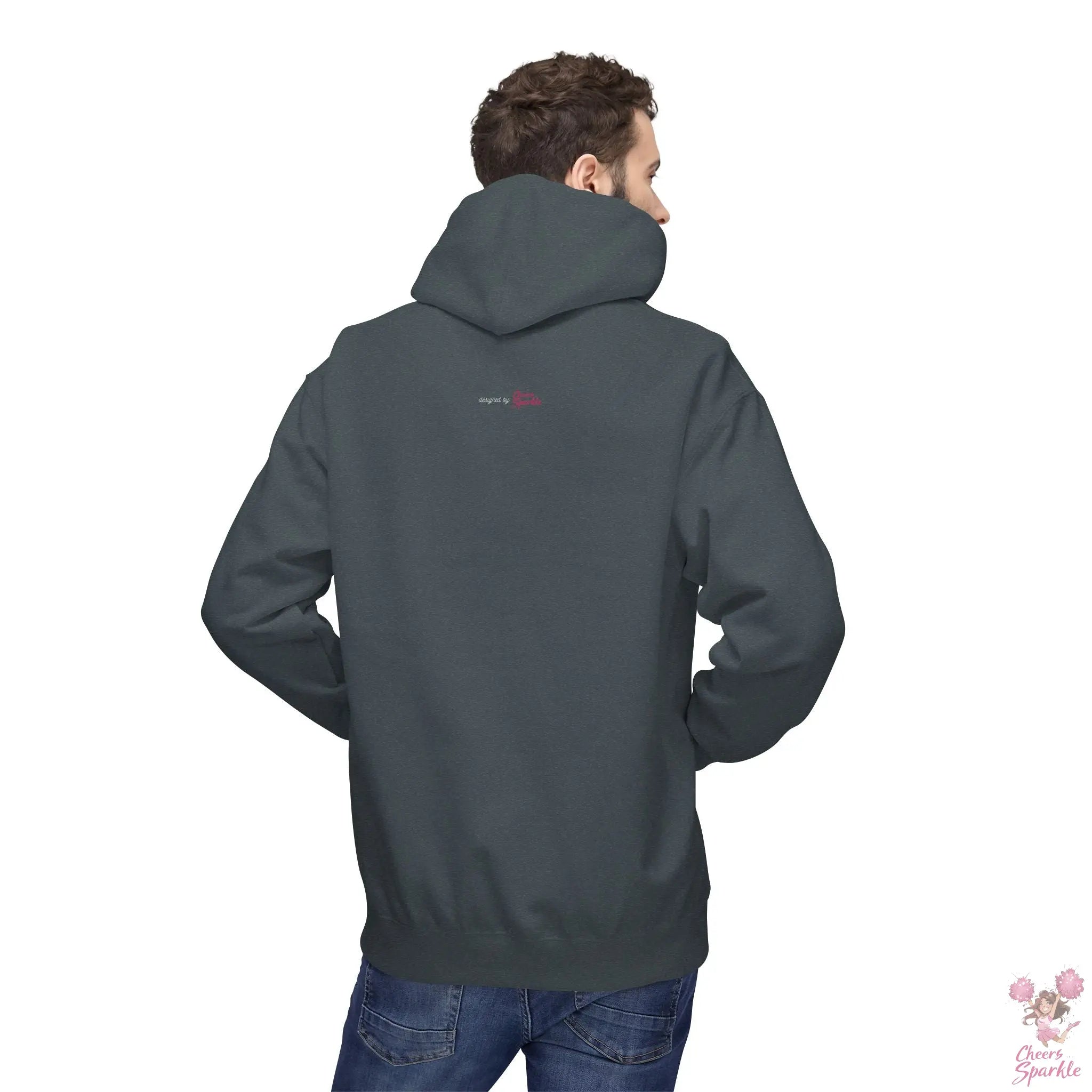 Hoodie „Schreiend & Elegant mit Megaphone“ Cheers and Sparkle