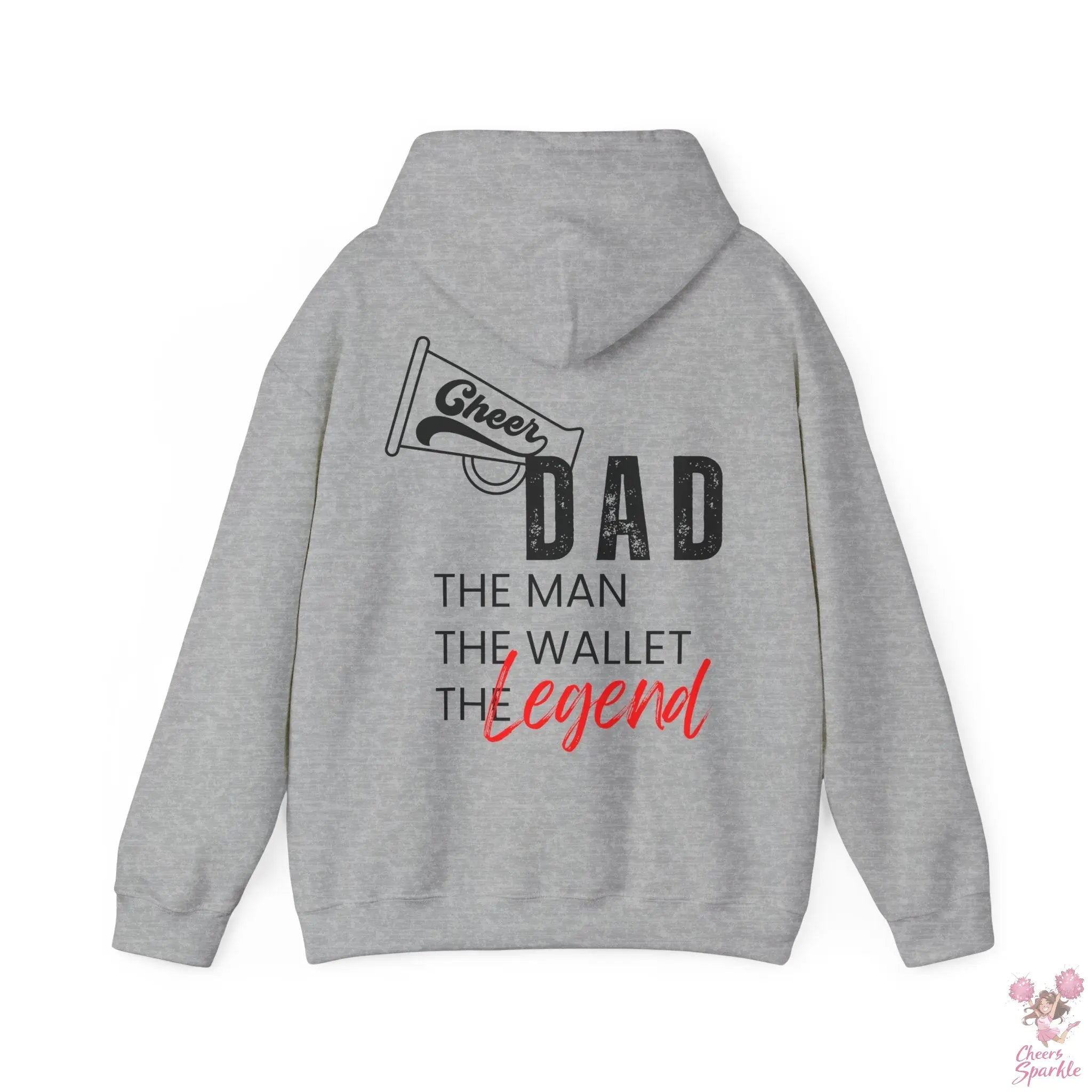 Cheer Dad "The Legend" Hoodie Printify