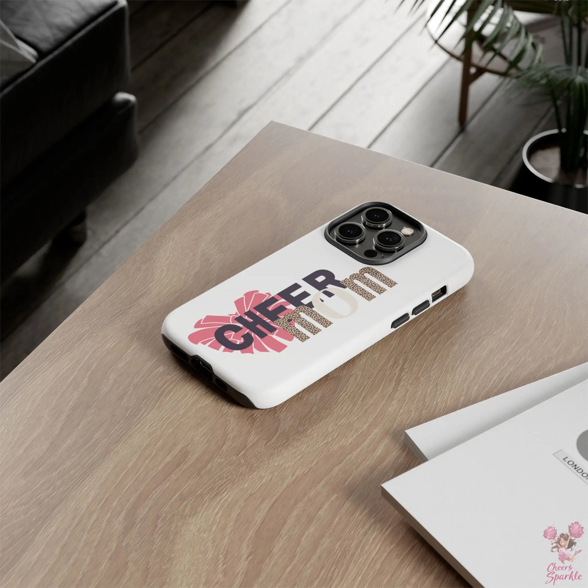 Handyhülle „Cheer Mom“ Cheers and Sparkle