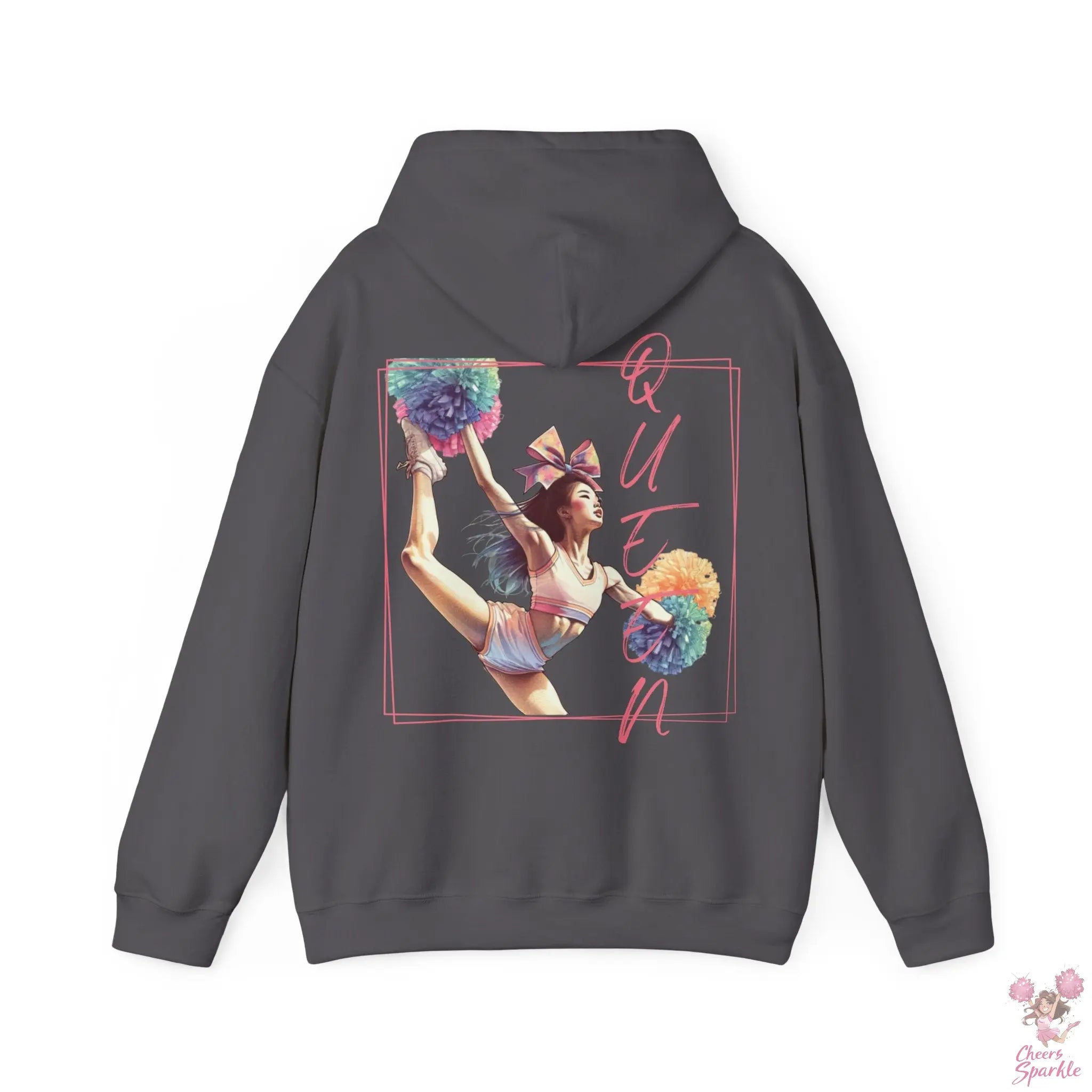 Stylische Cheerleader-Hoodie Cheers and Sparkle