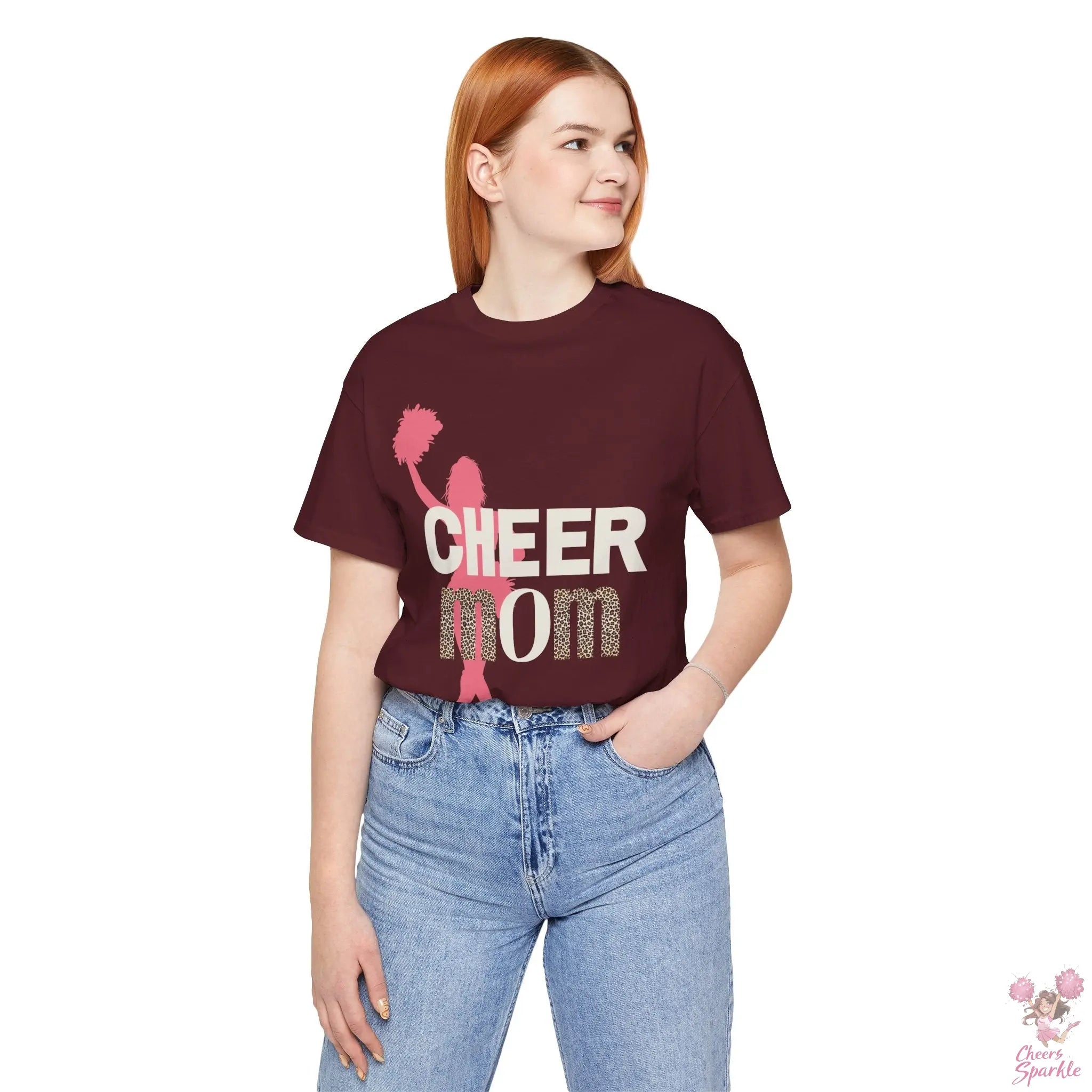 Cheer Mom T-Shirt Cheers and Sparkle