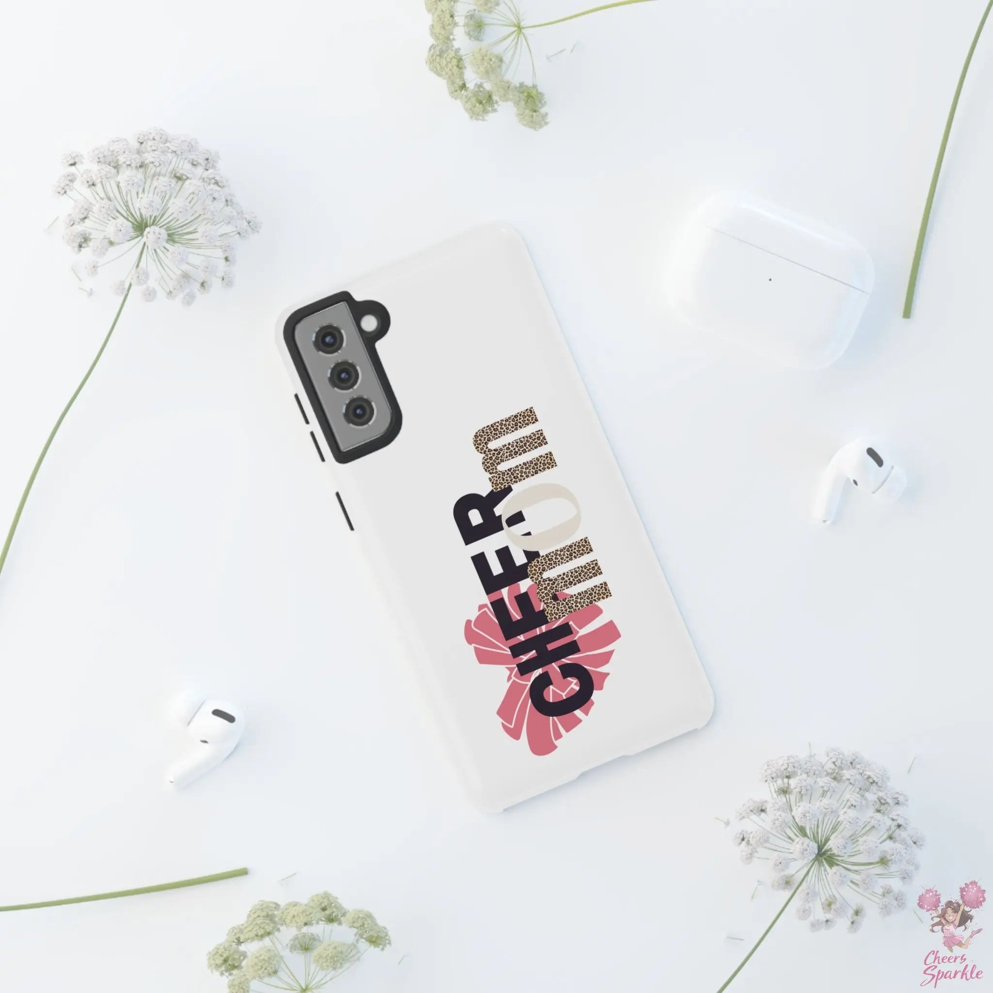 Handyhülle „Cheer Mom“ Cheers and Sparkle