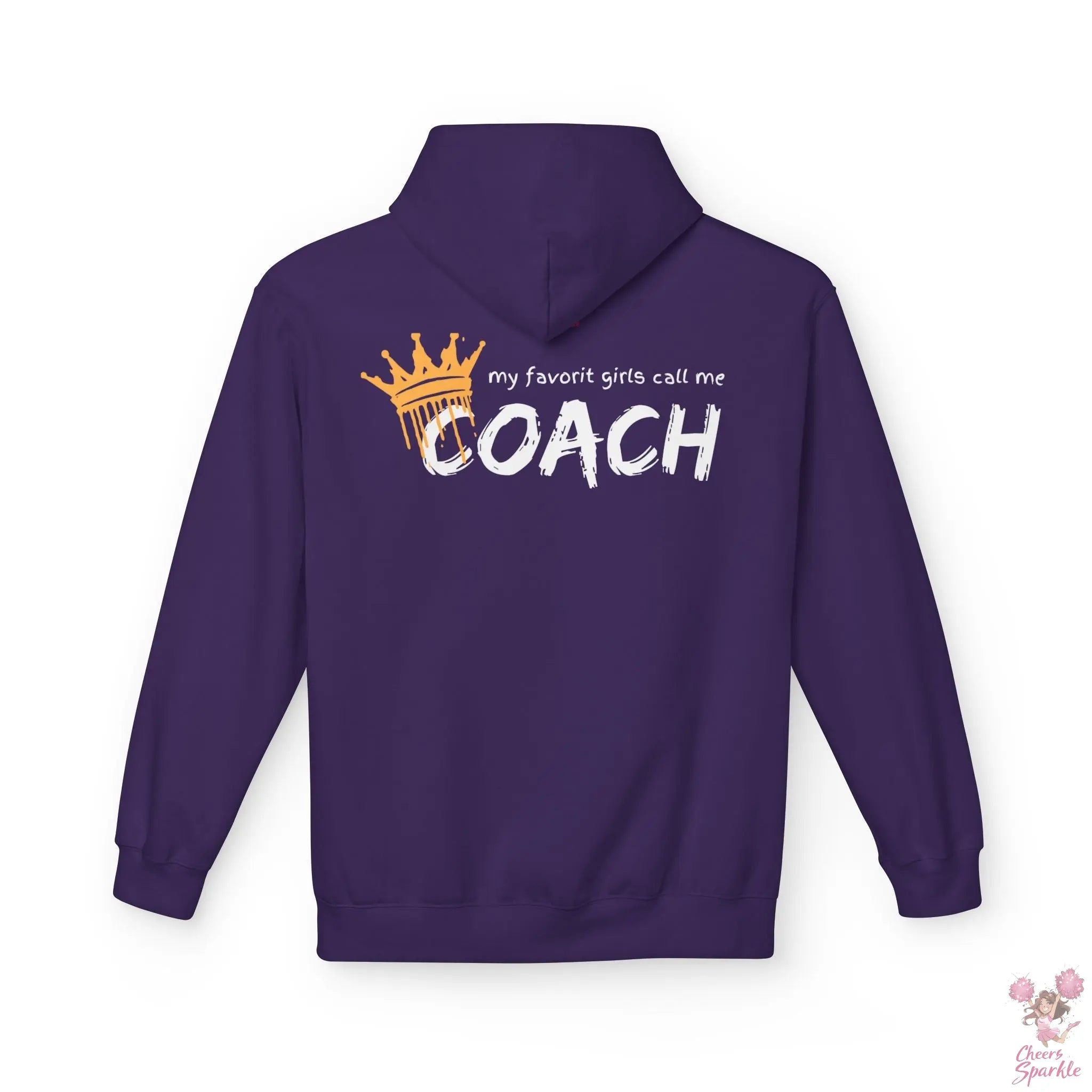 "All my favorit Girls call me Coach" Hoodie Cheers and Sparkle