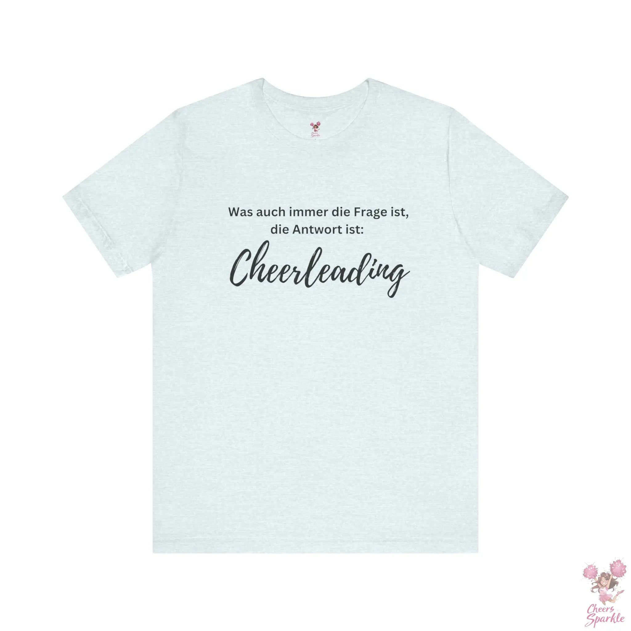 Tshirt - frecher Spruch für Cheerleader Cheers and Sparkle