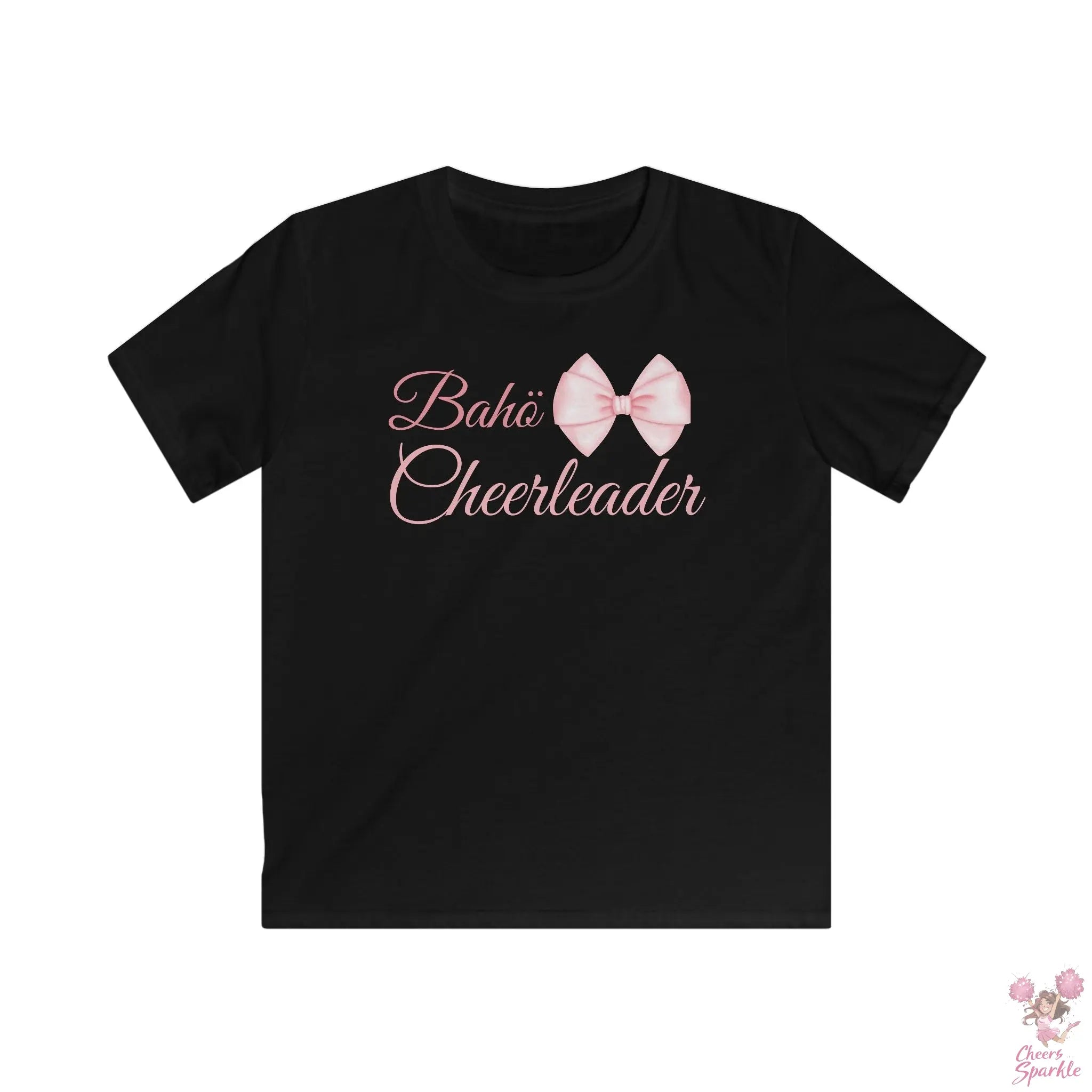 Mädchen Cheerleader T-Shirt Cheers and Sparkle