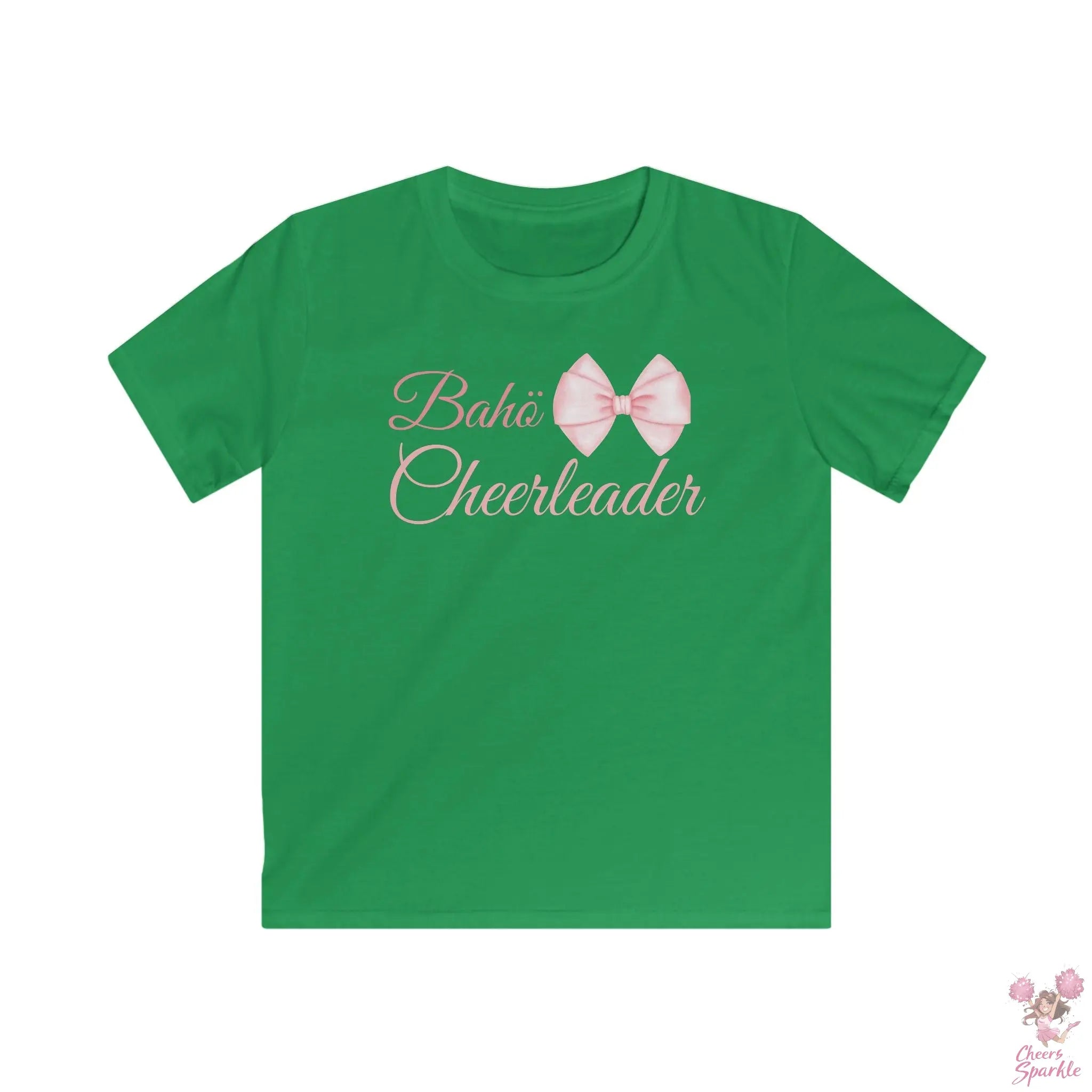 Mädchen Cheerleader T-Shirt Cheers and Sparkle