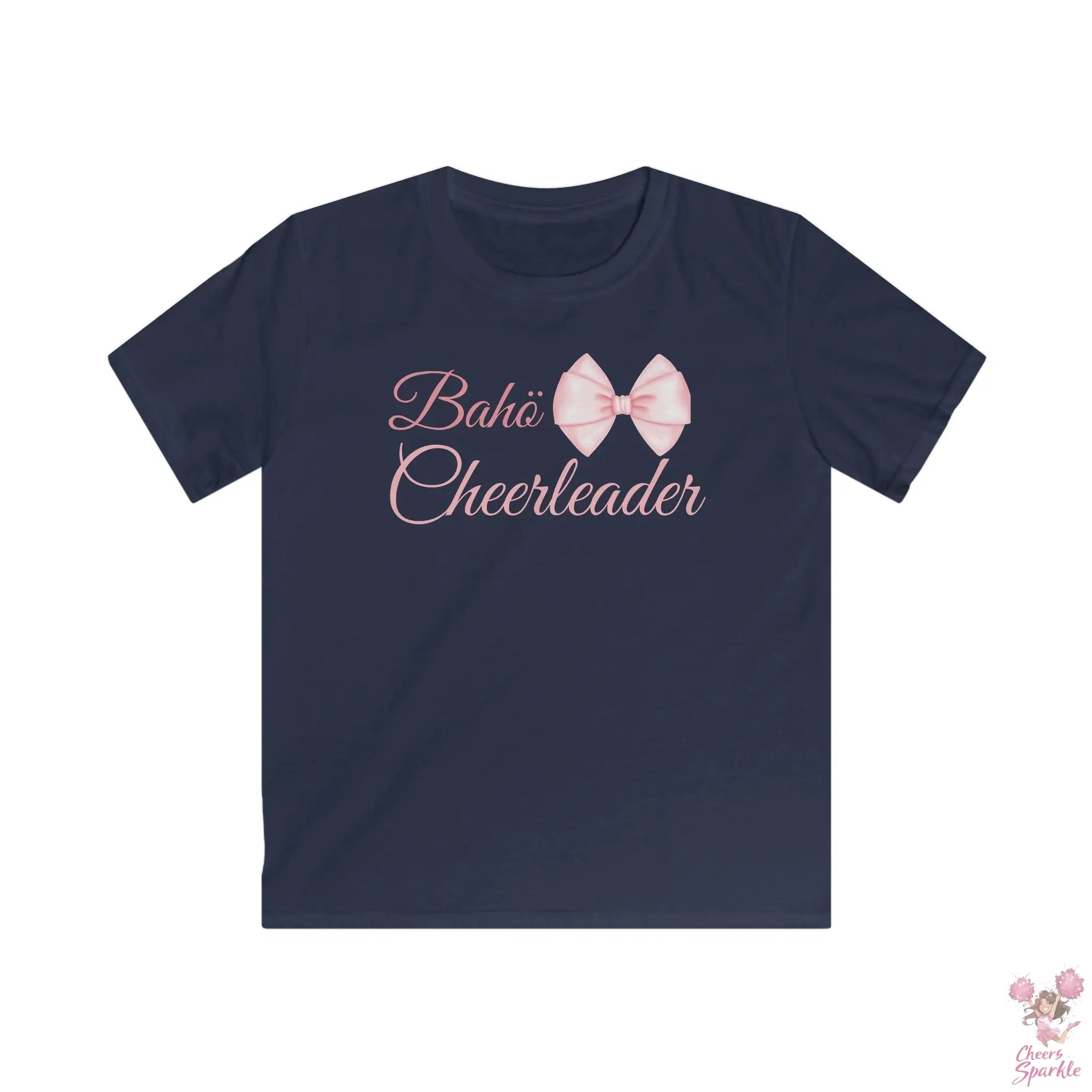 Mädchen Cheerleader T-Shirt Cheers and Sparkle