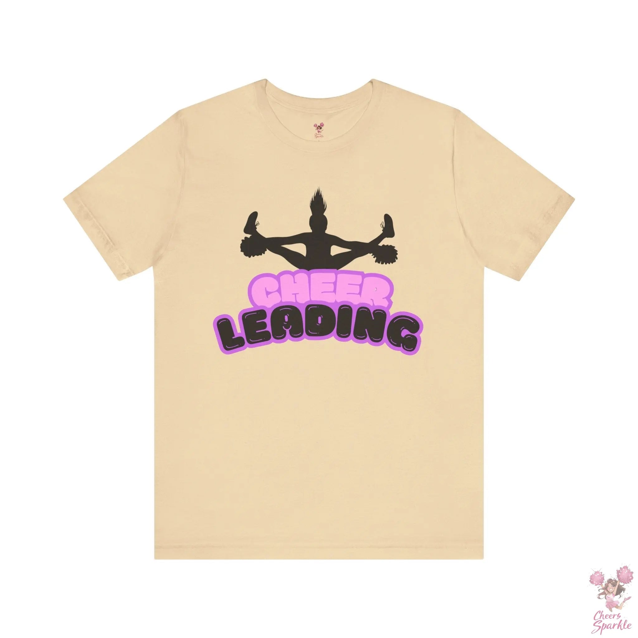 Cheerleader T-Shirt Flyer Motiv Cheers and Sparkle
