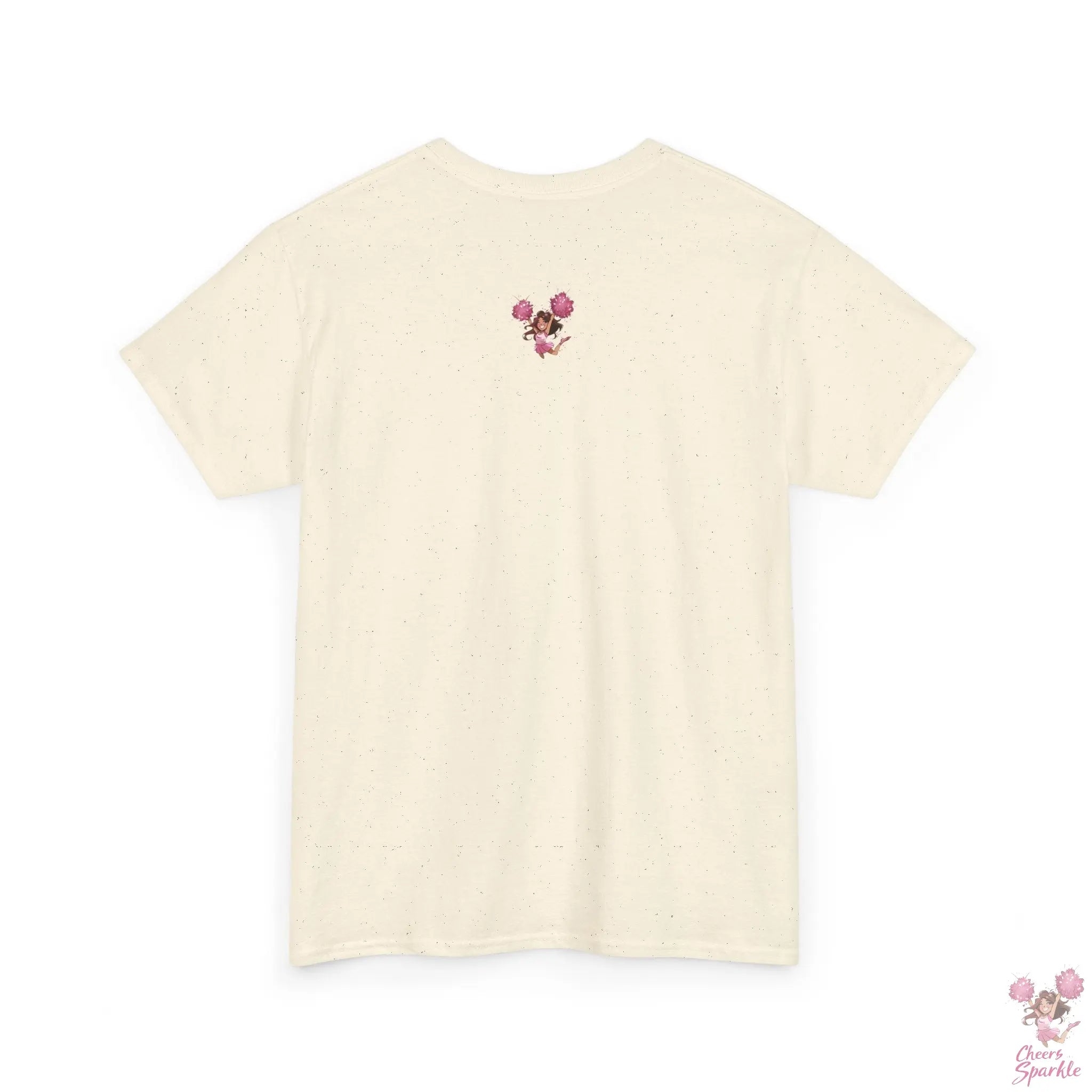 Heavy Cotton T-Shirt "Cheer Love" Cheers and Sparkle