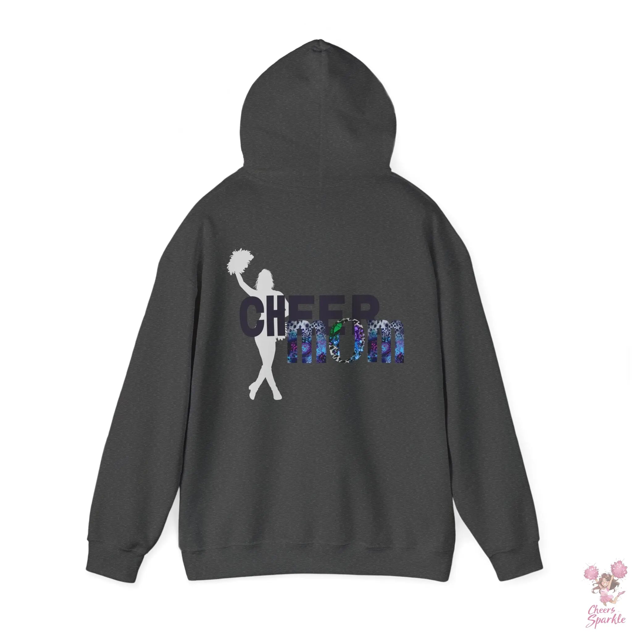 Cheer Mom Hoodie Cheers and Sparkle