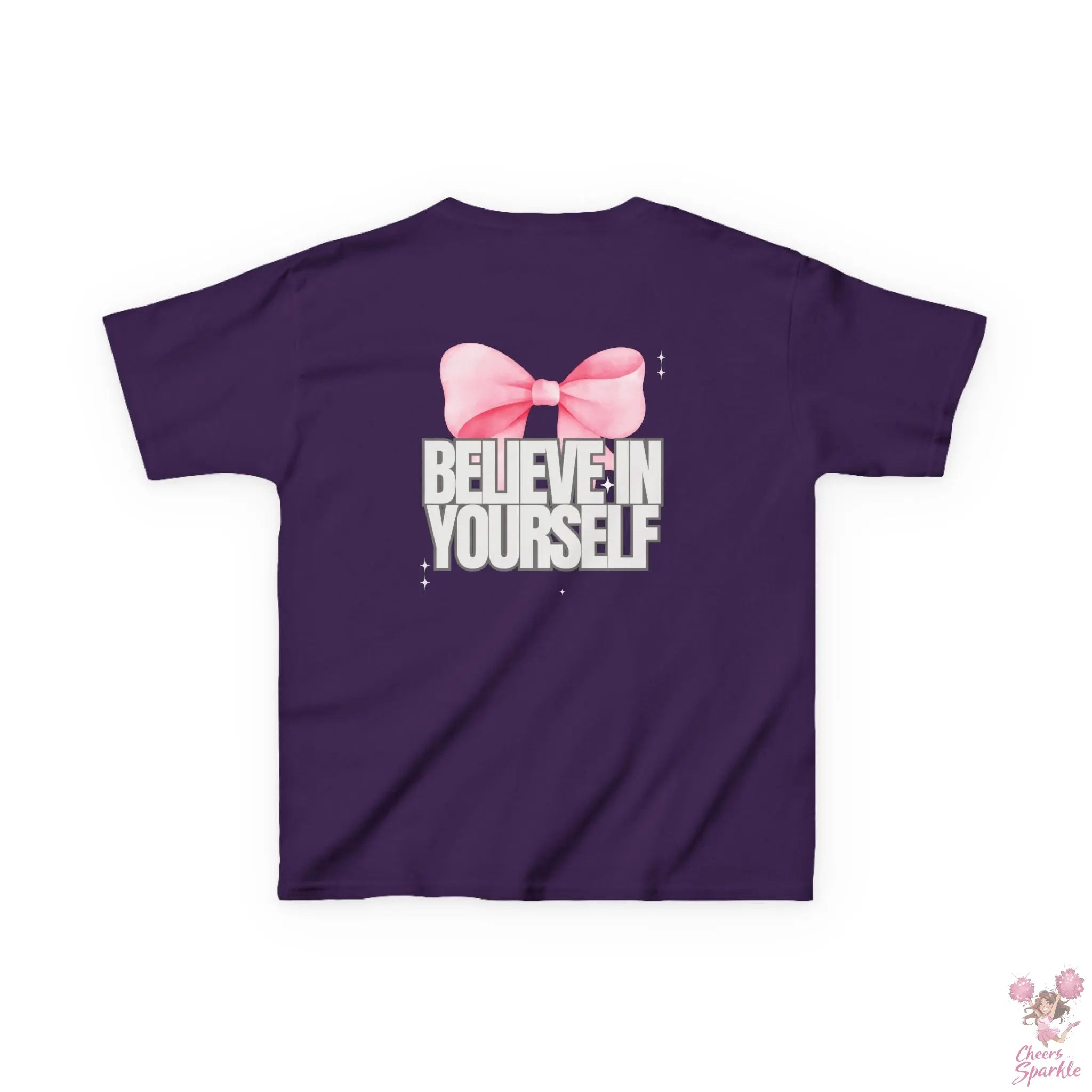 Kinder T-Shirt "Believe in Yourself" Printify
