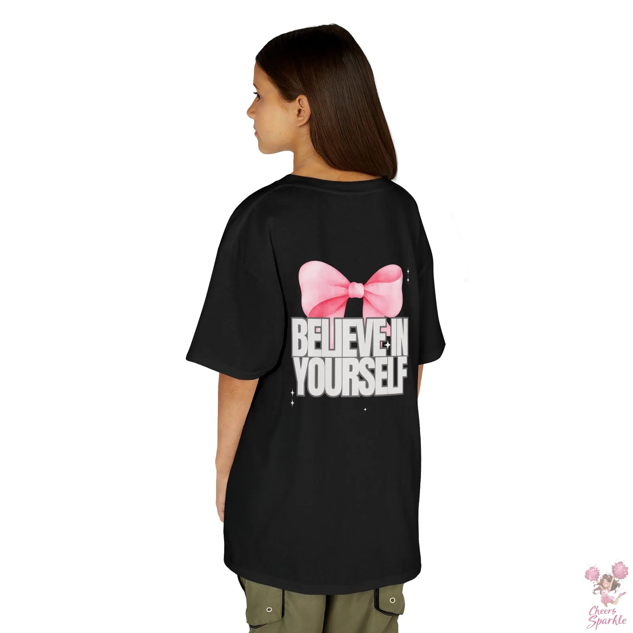 Kinder T-Shirt "Believe in Yourself" Printify