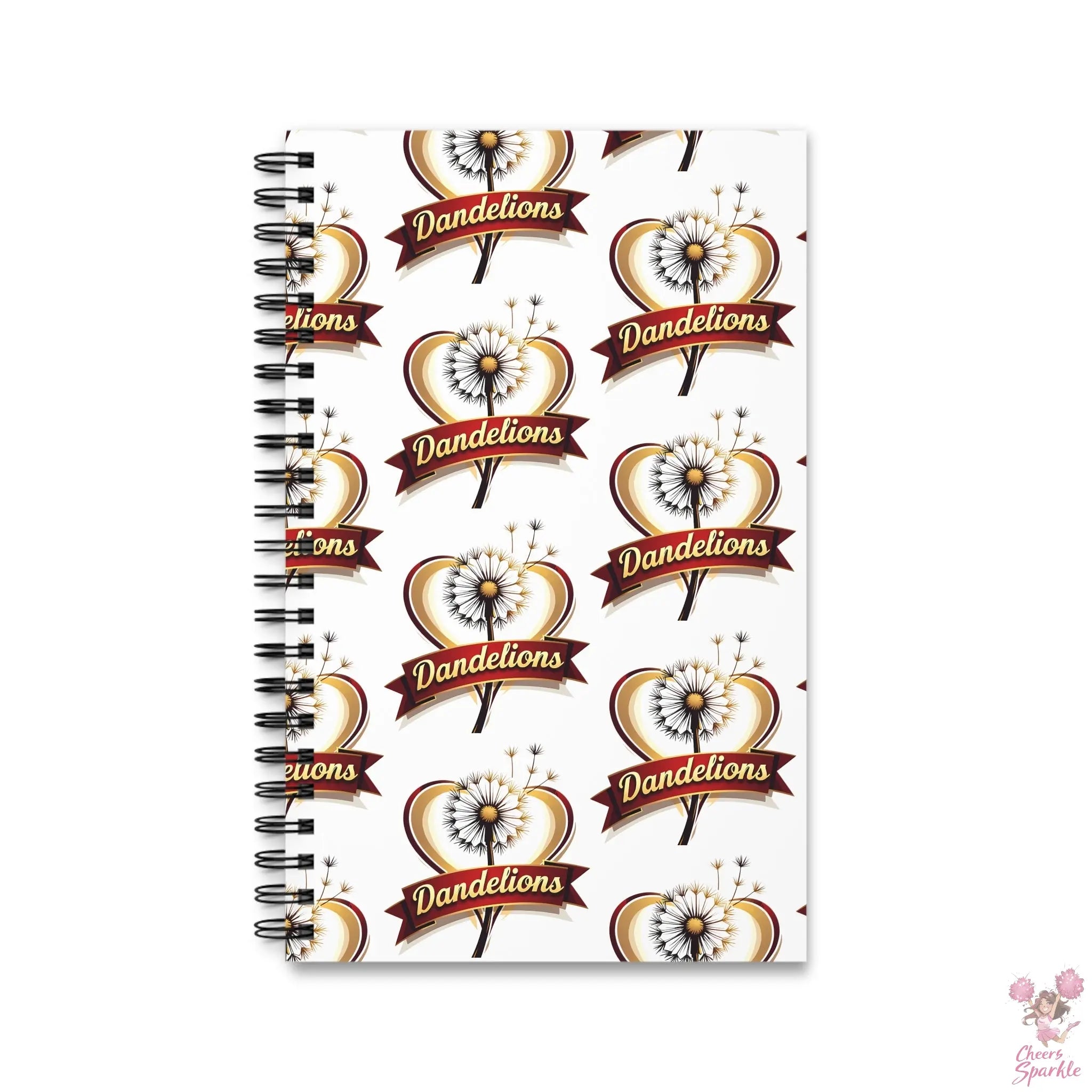 Invaders Dandelions Spiral Journal Printify