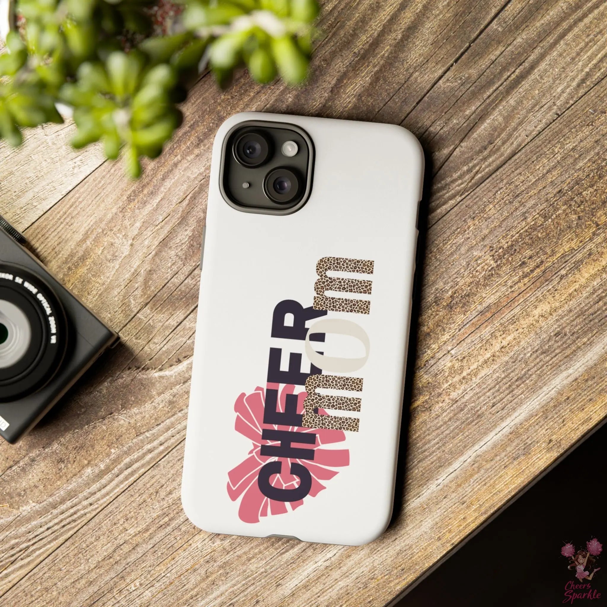 Handyhülle „Cheer Mom“ Cheers and Sparkle