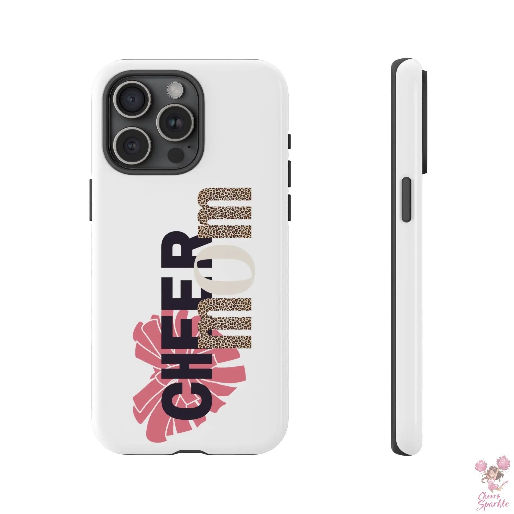 Handyhülle „Cheer Mom“ Cheers and Sparkle