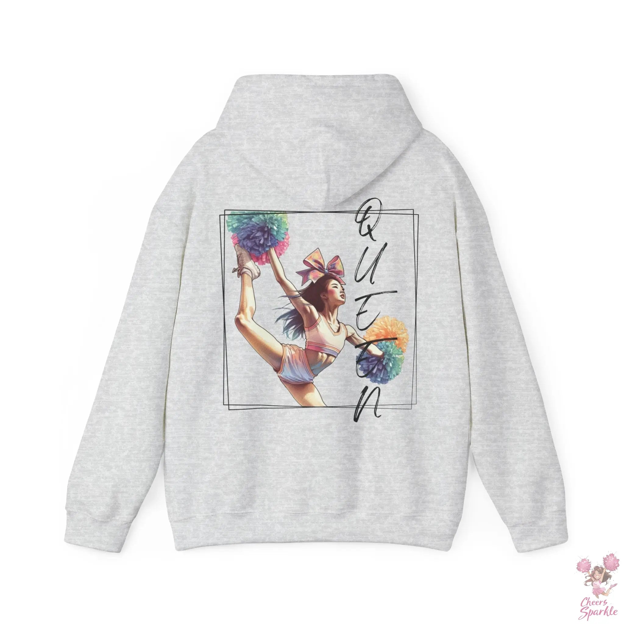 Stylische Cheerleader-Hoodie Cheers and Sparkle