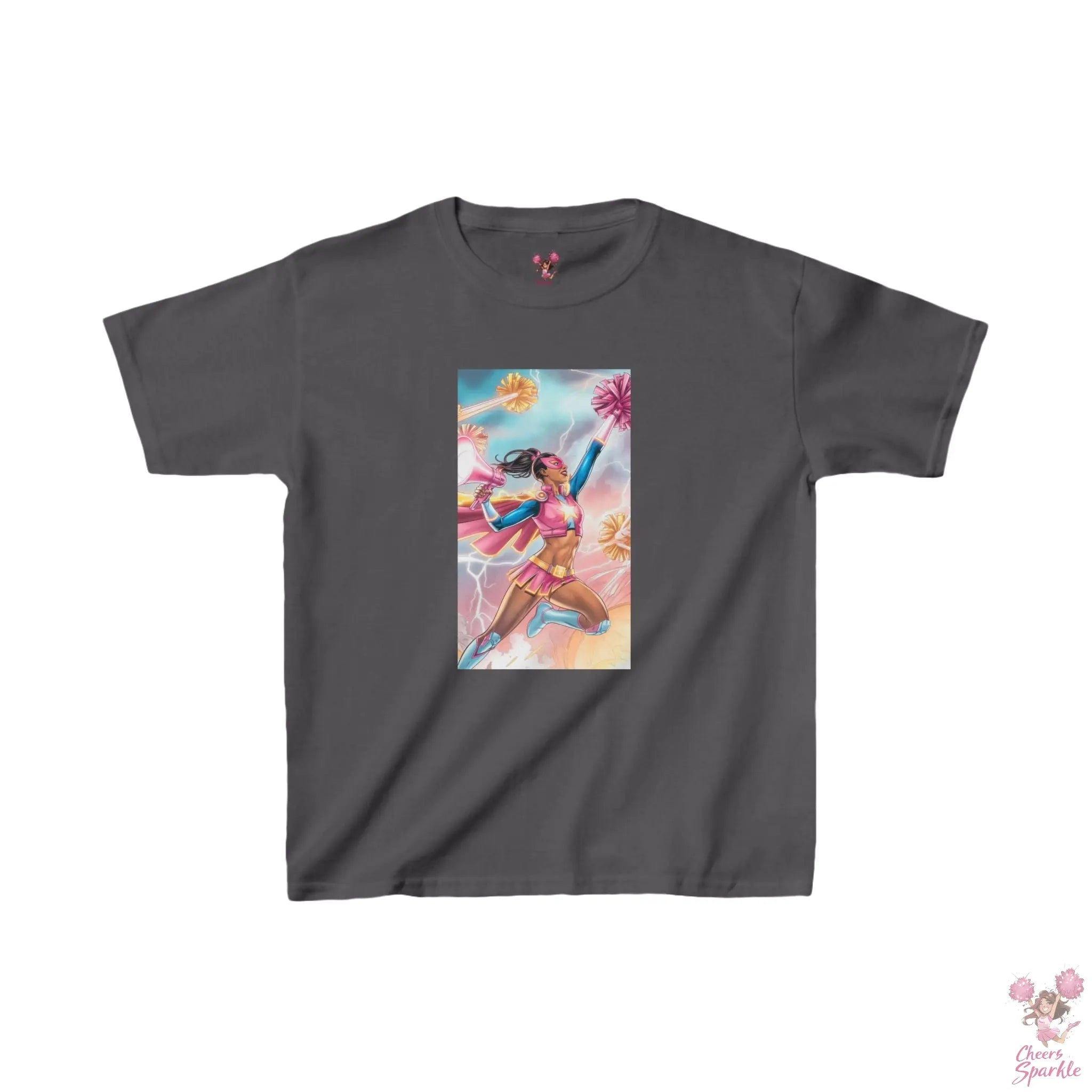 Superhelden Kinder T-Shirt Cheers and Sparkle