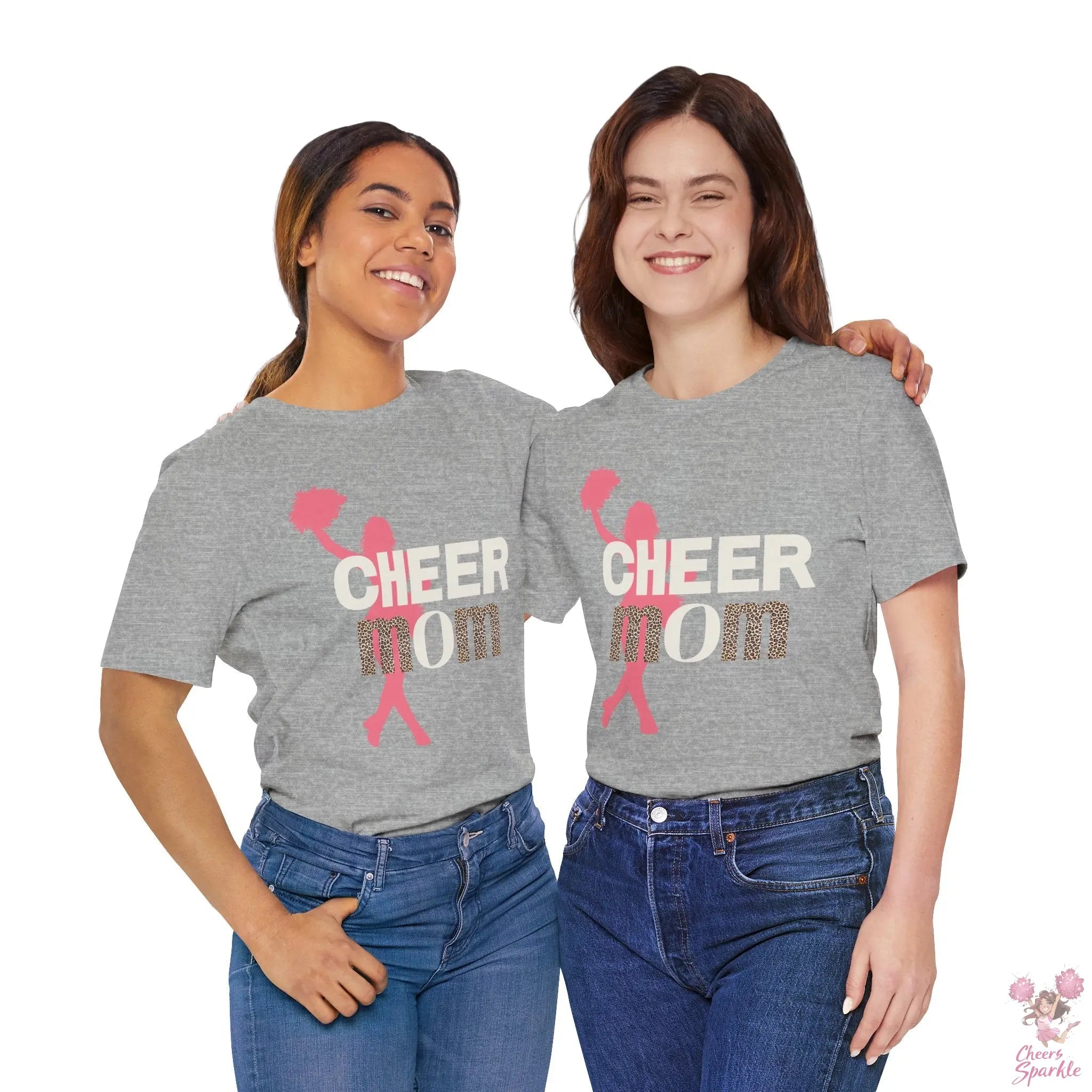 Cheer Mom T-Shirt Cheers and Sparkle